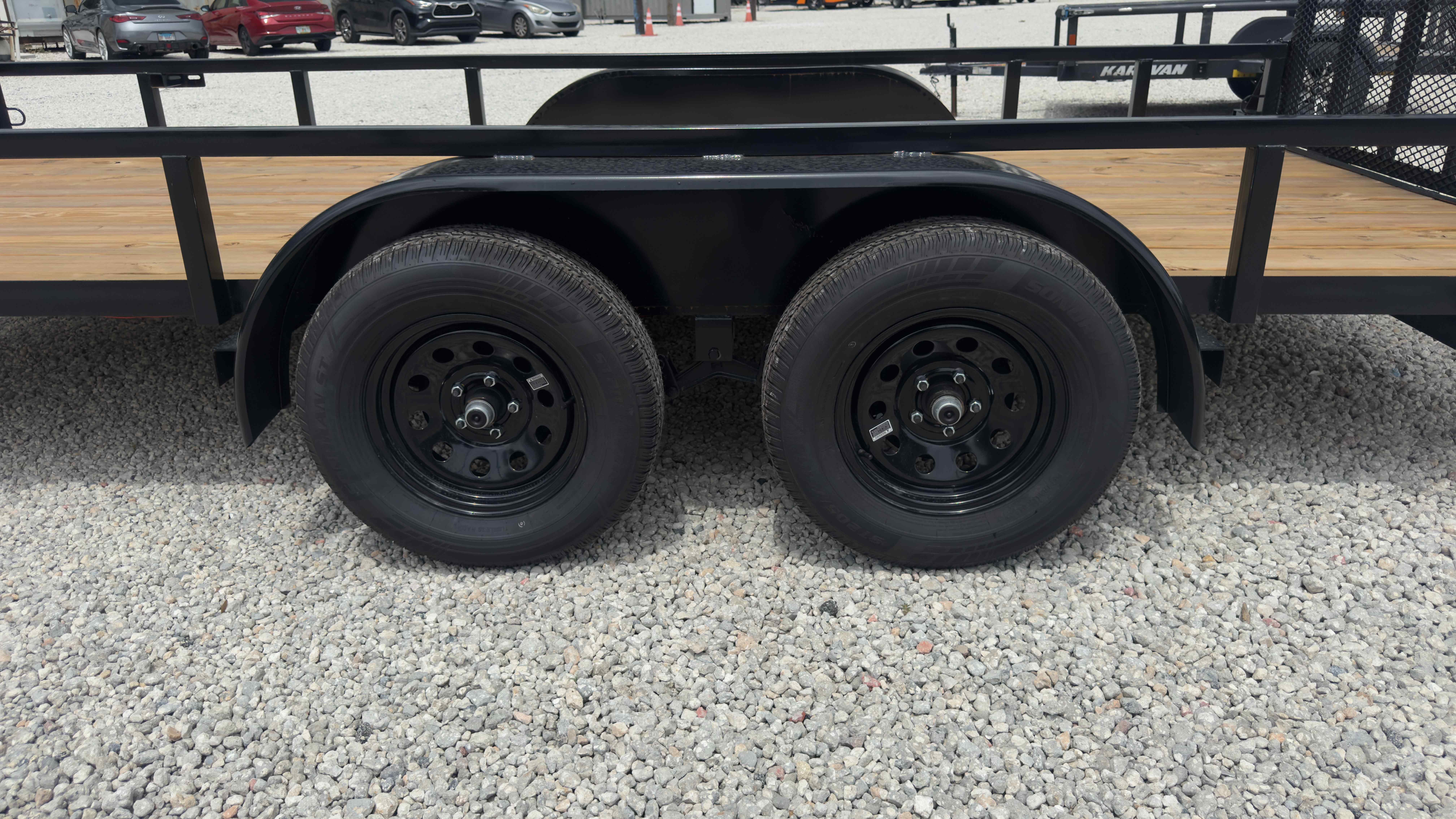 New 7×16 Taylor Utility Trailer