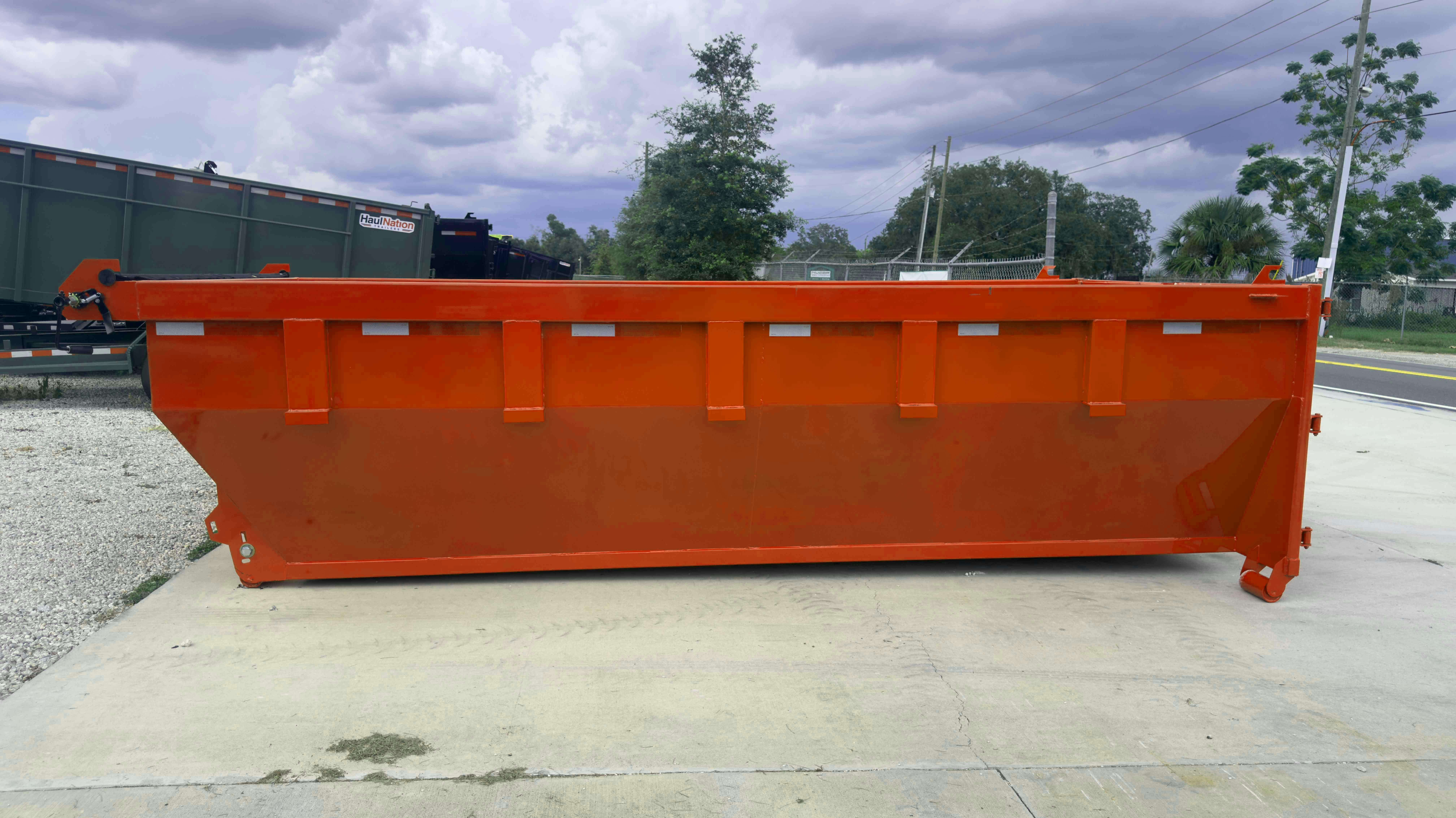 New 7×14 STEEL PINES Roll Off Trailer