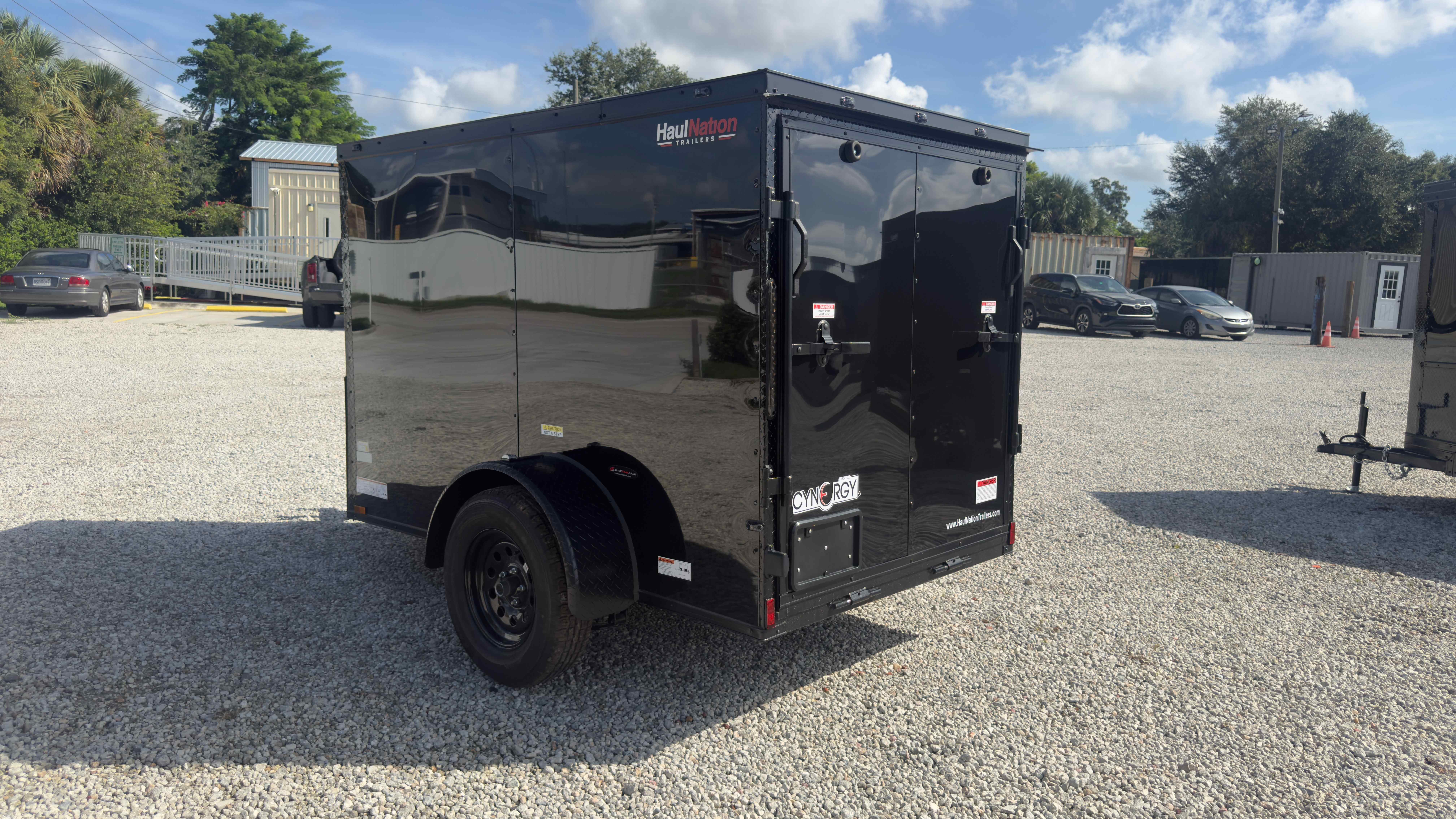 New 5×8 Cynergy Cargo Enclosed Trailer