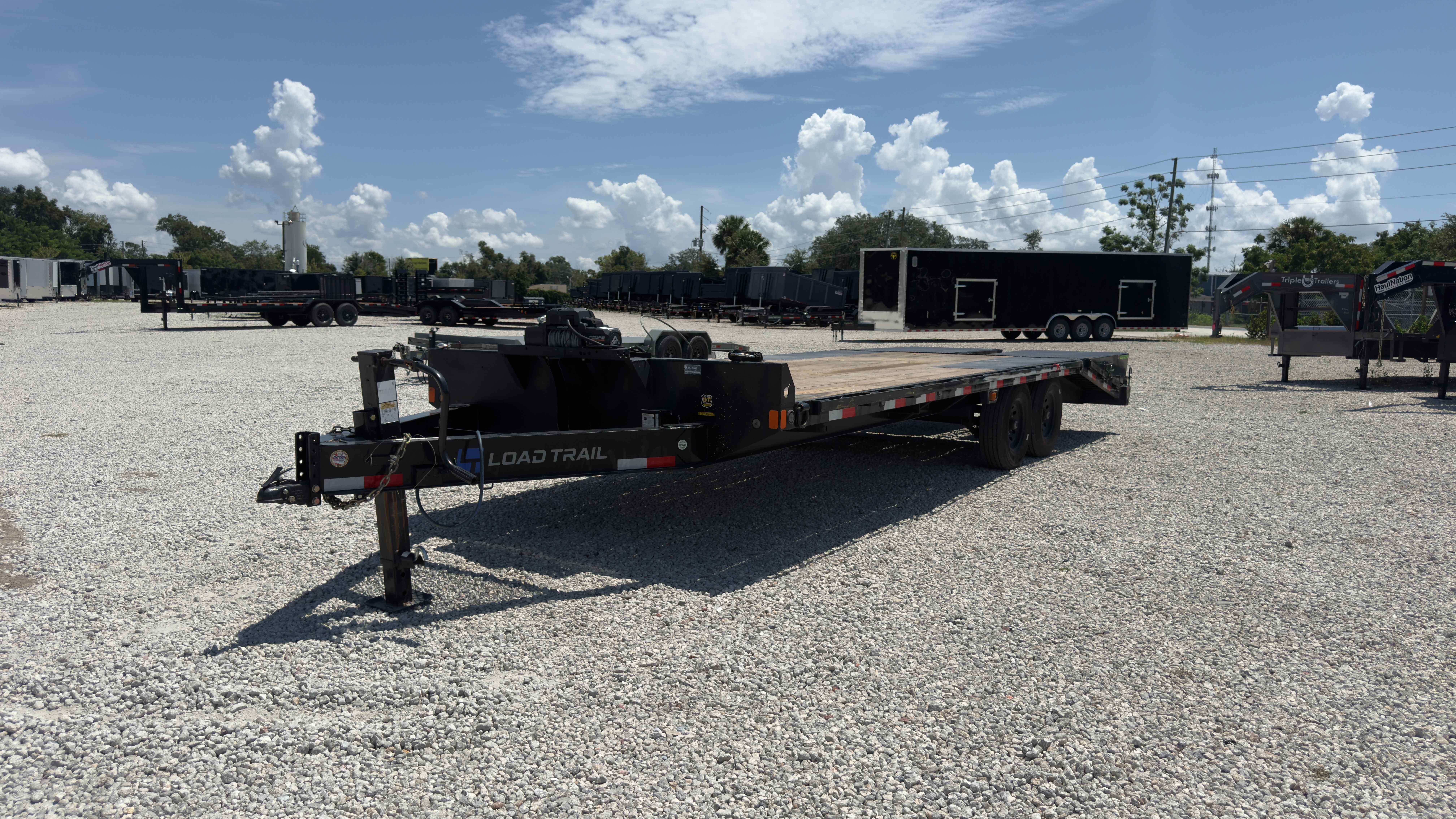 Used 8.5×24 Load Trail Flatbed Trailer