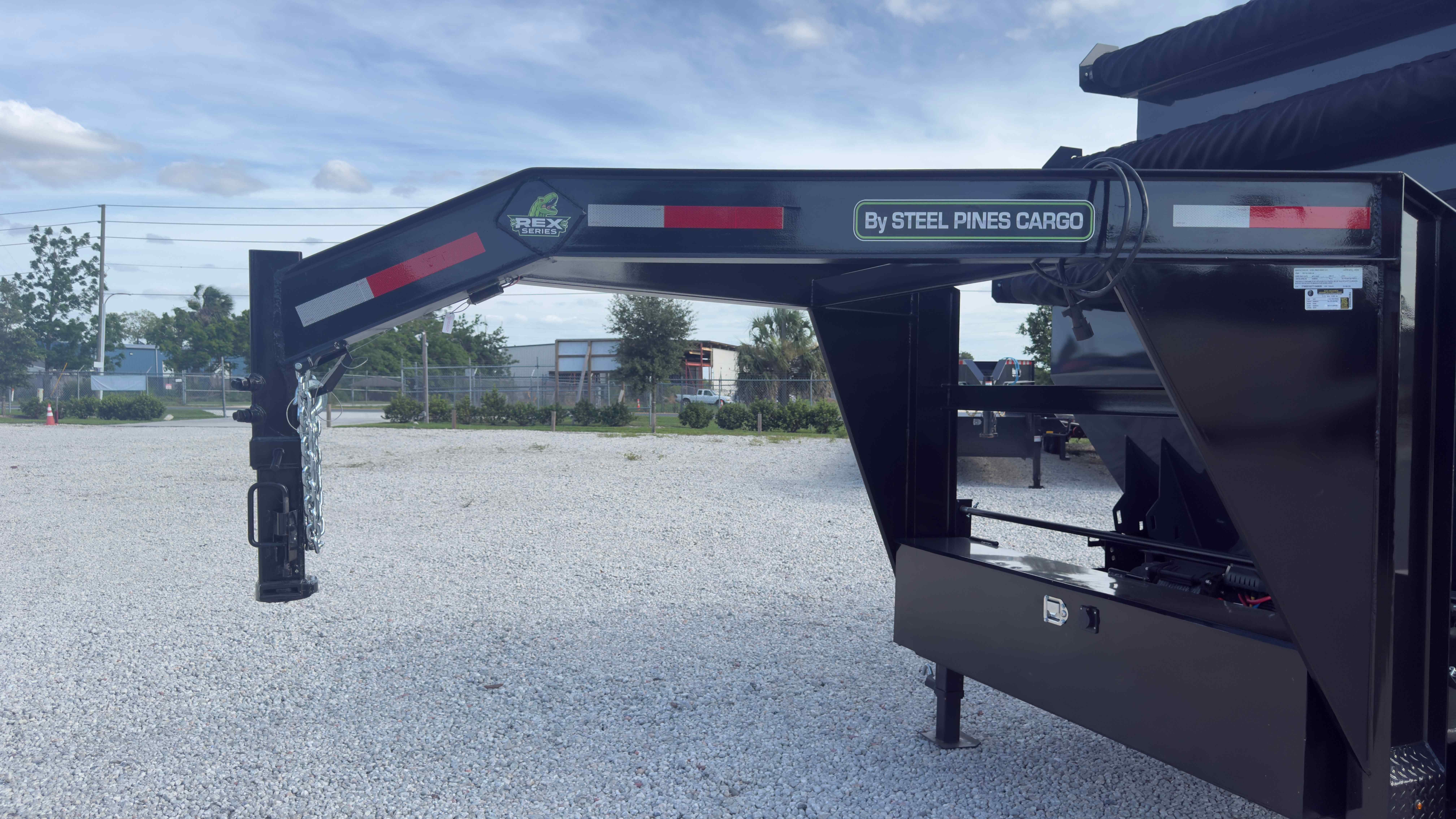 New 7×14 STEEL PINES Roll Off Trailer