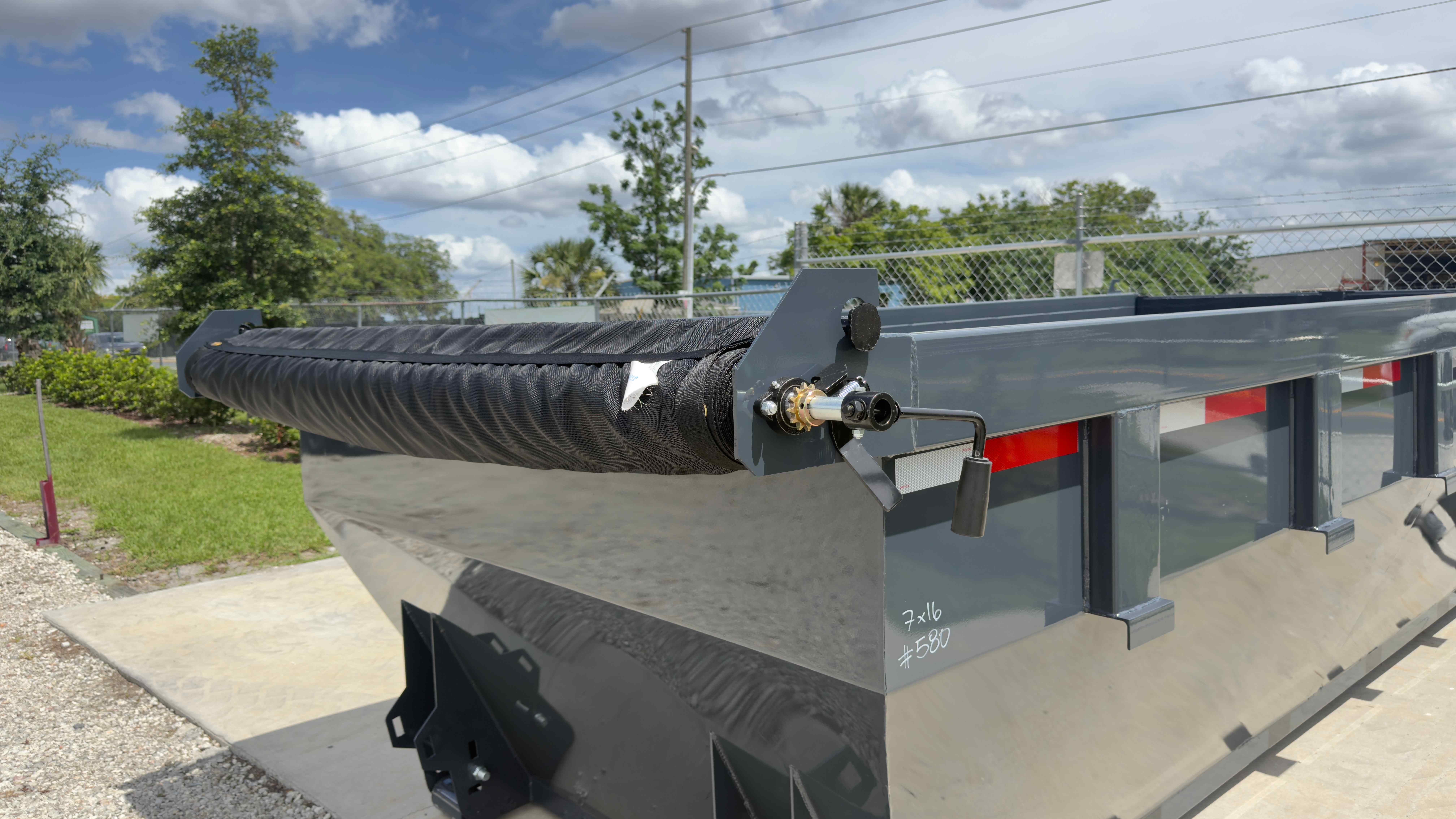 New 7×14 STEEL PINES Roll Off Trailer