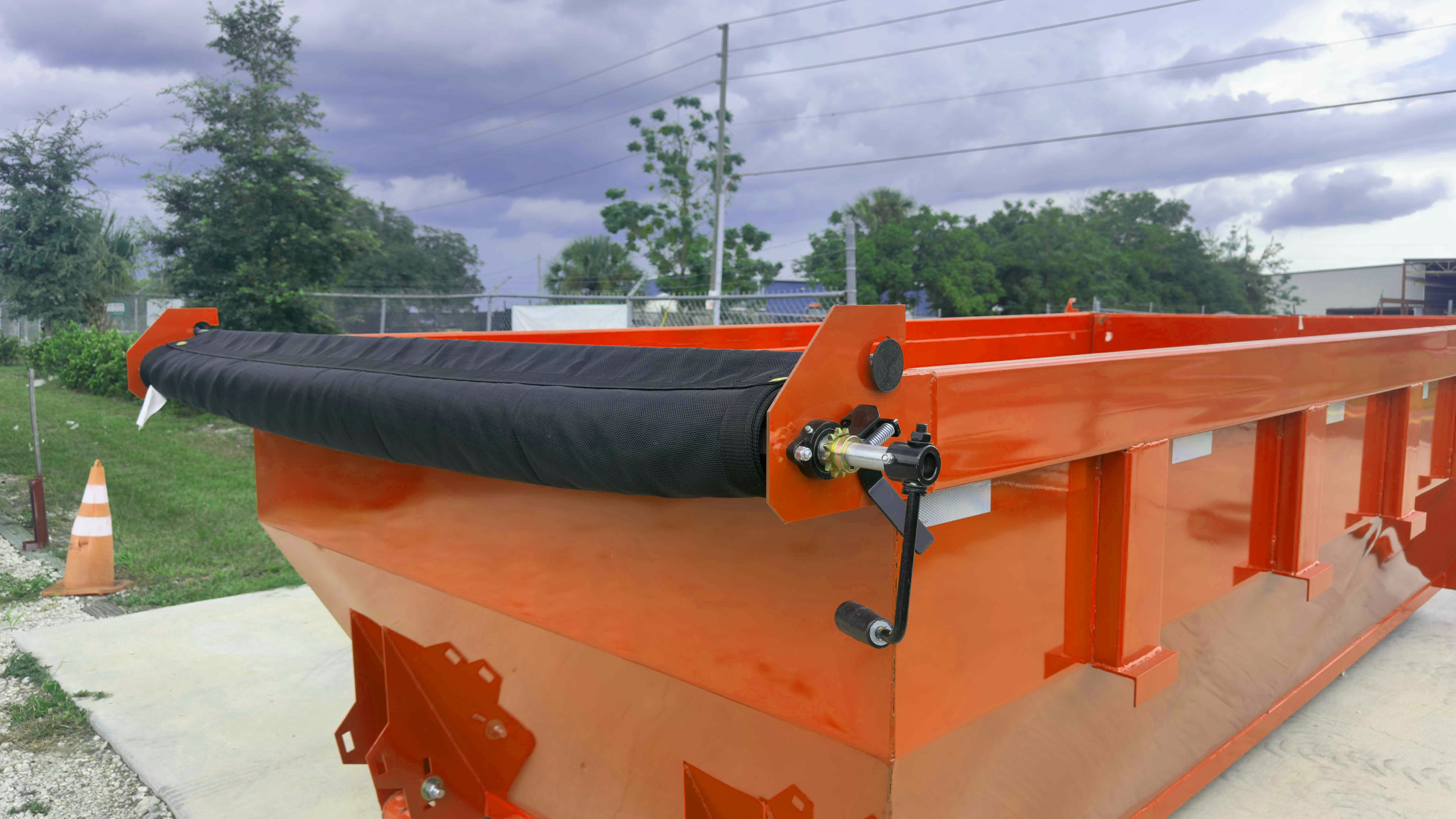 New 7×14 STEEL PINES Roll Off Trailer