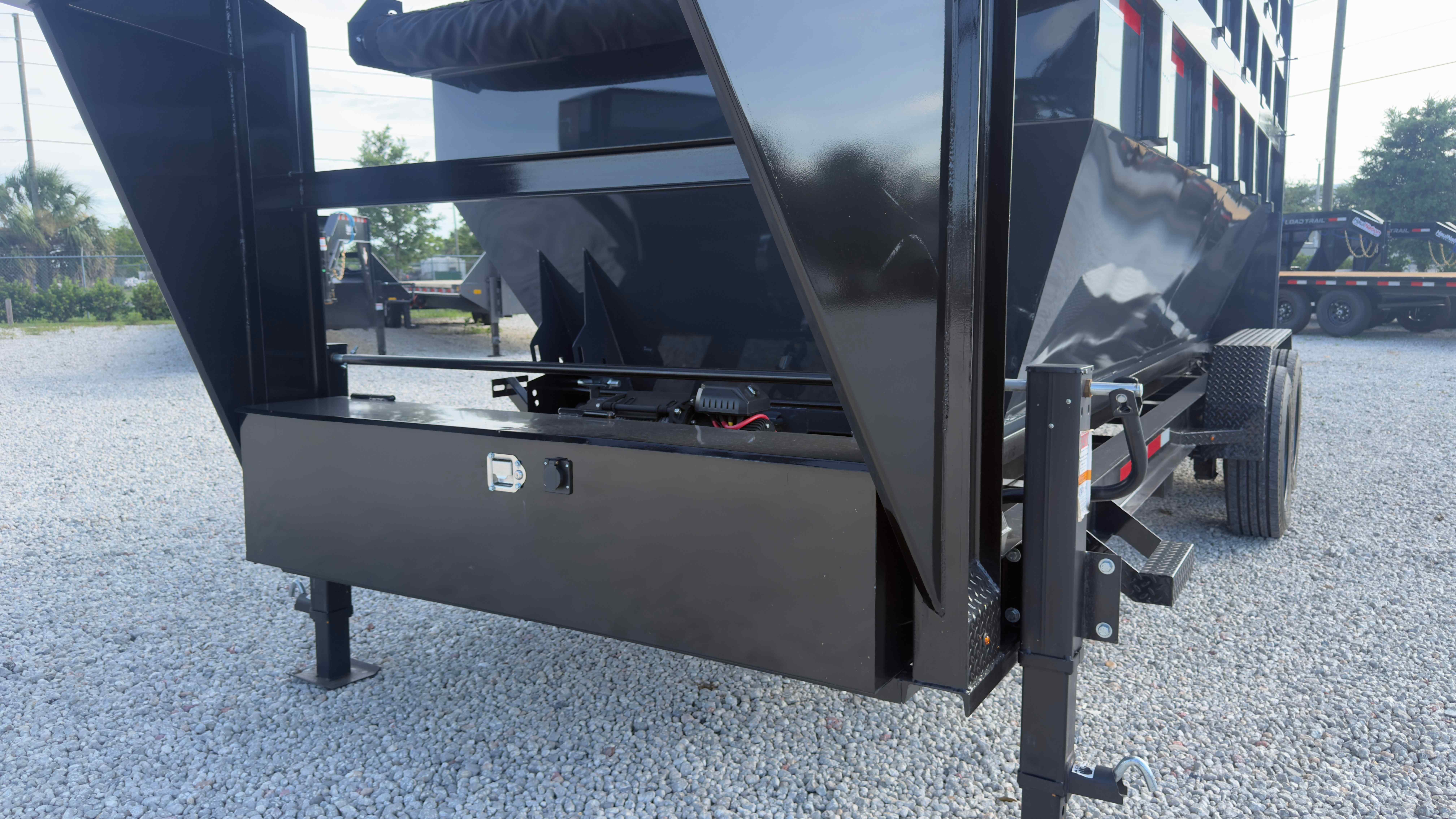 New 7×14 STEEL PINES Roll Off Trailer