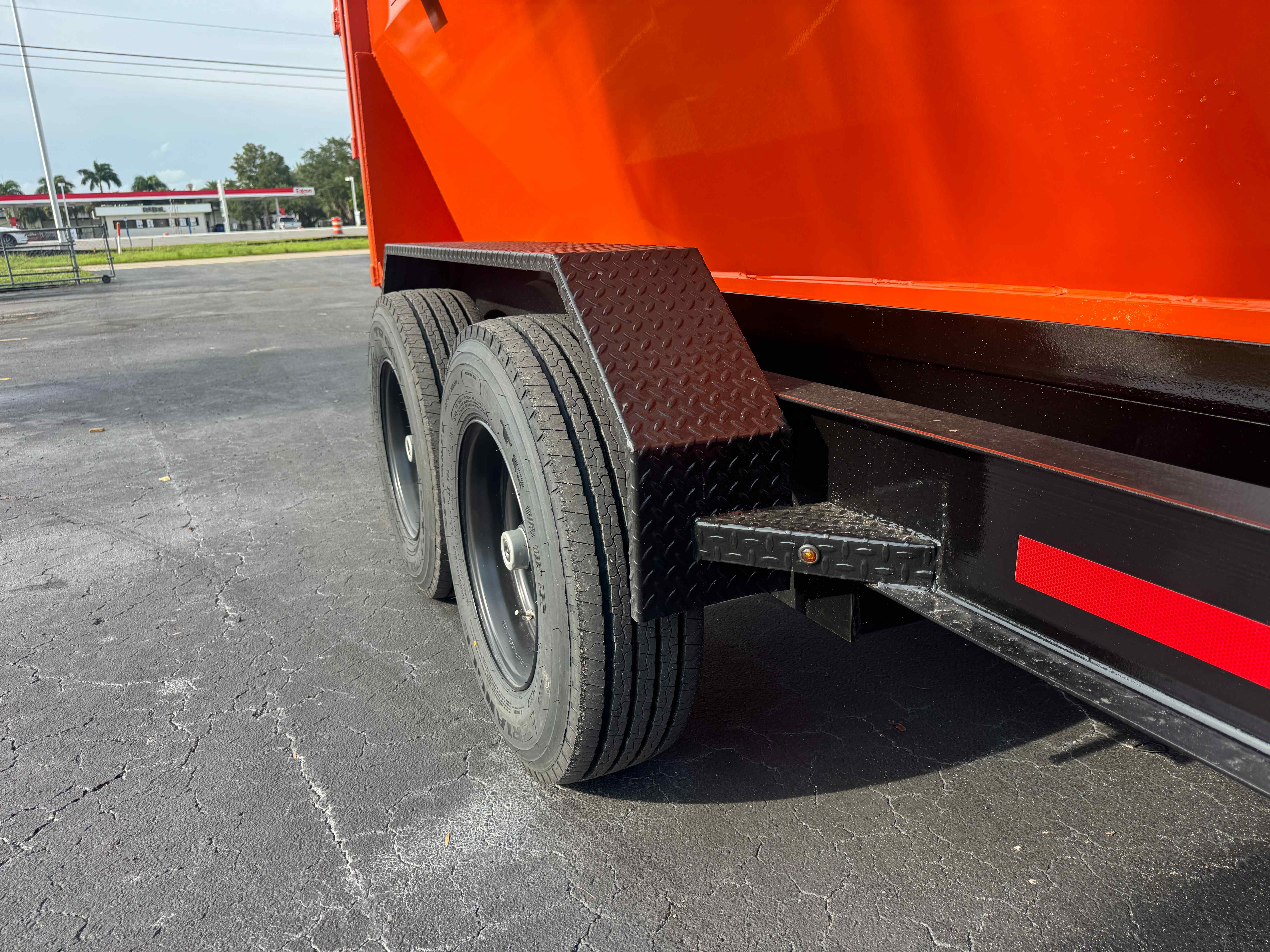 New 7×14 STEEL PINES Roll Off Trailer