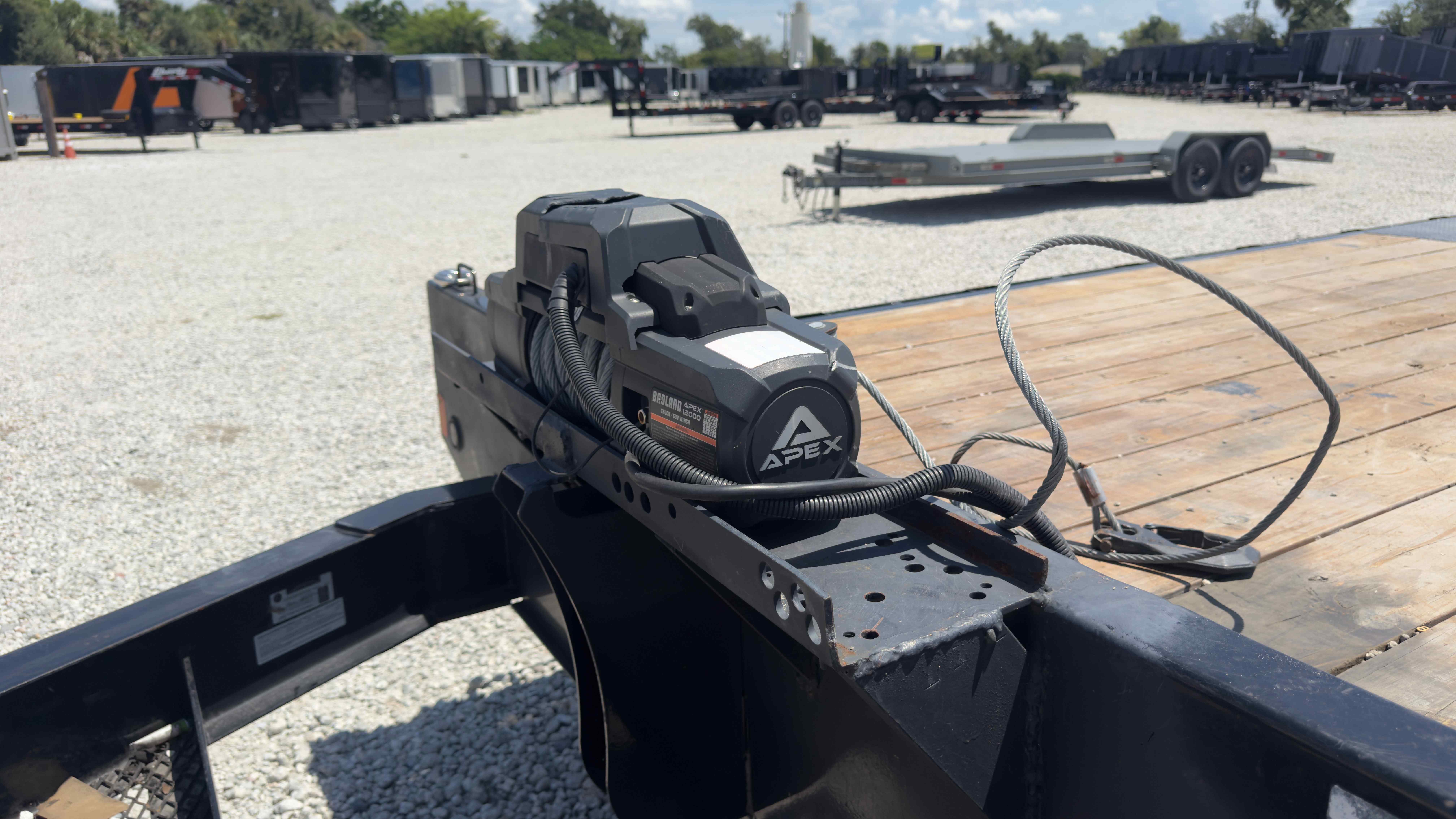 Used 8.5×24 Load Trail Flatbed Trailer