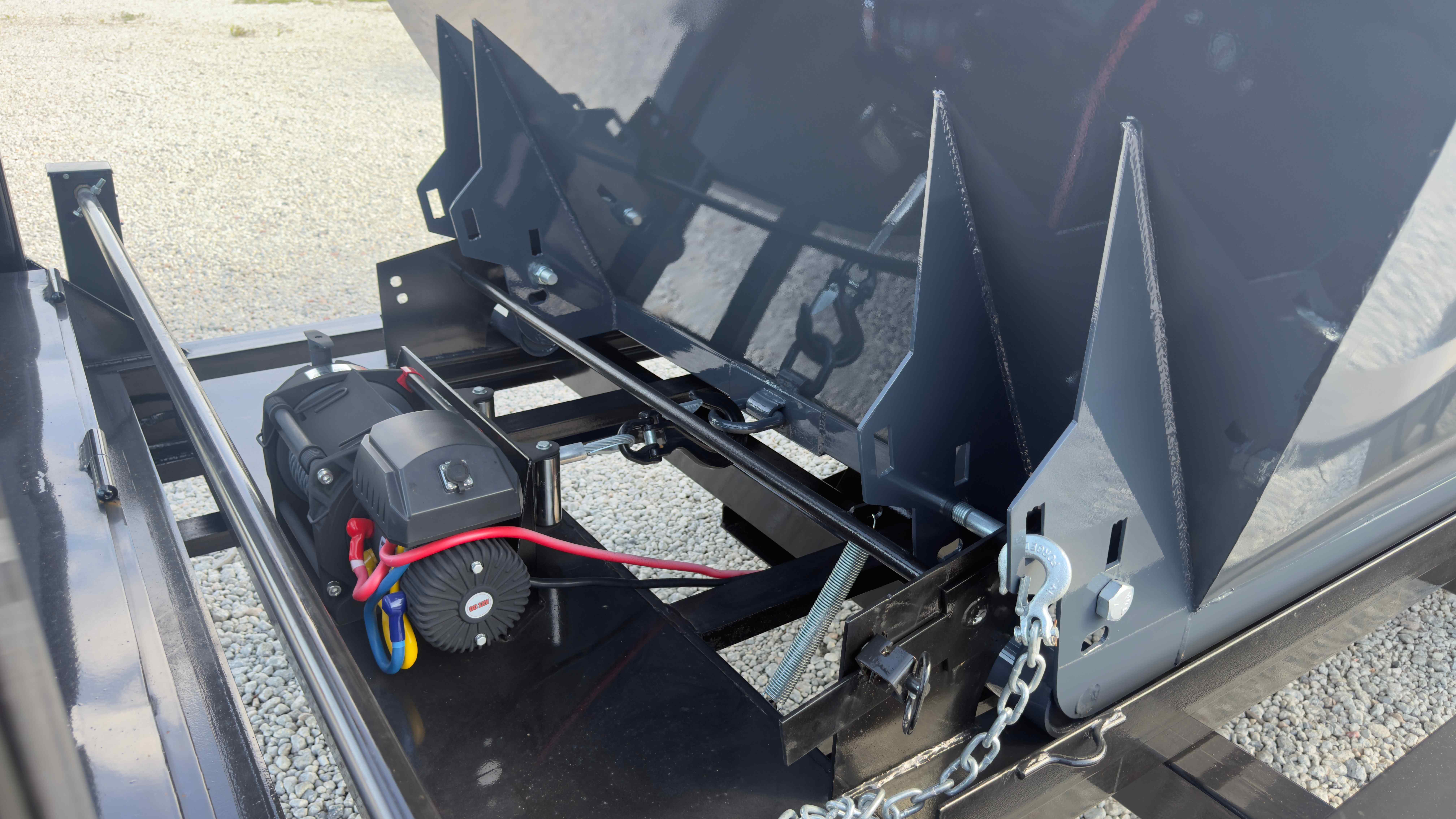 New 7×14 STEEL PINES Roll Off Trailer