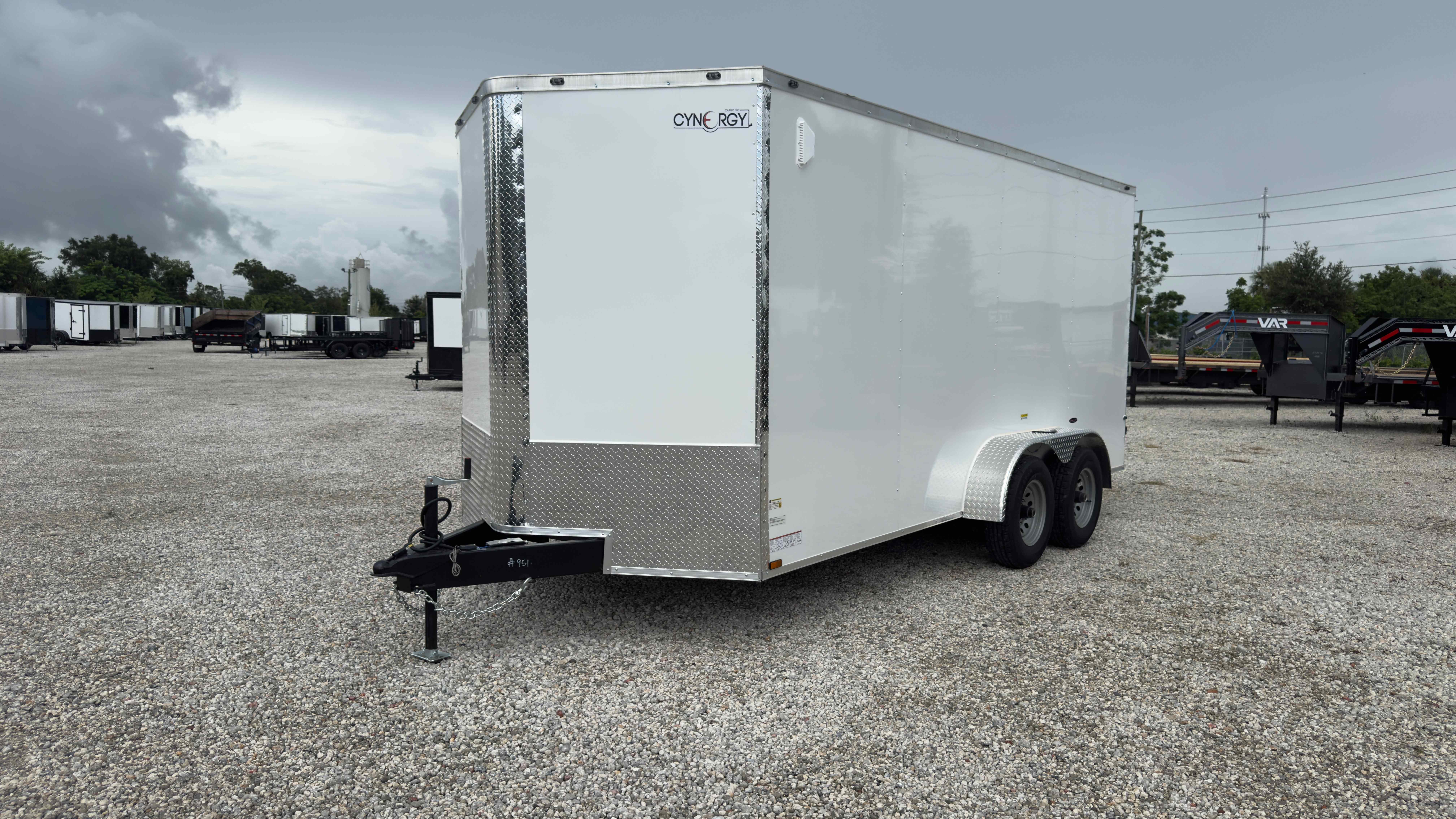New 7×16 Cynergy Cargo Enclosed Trailer