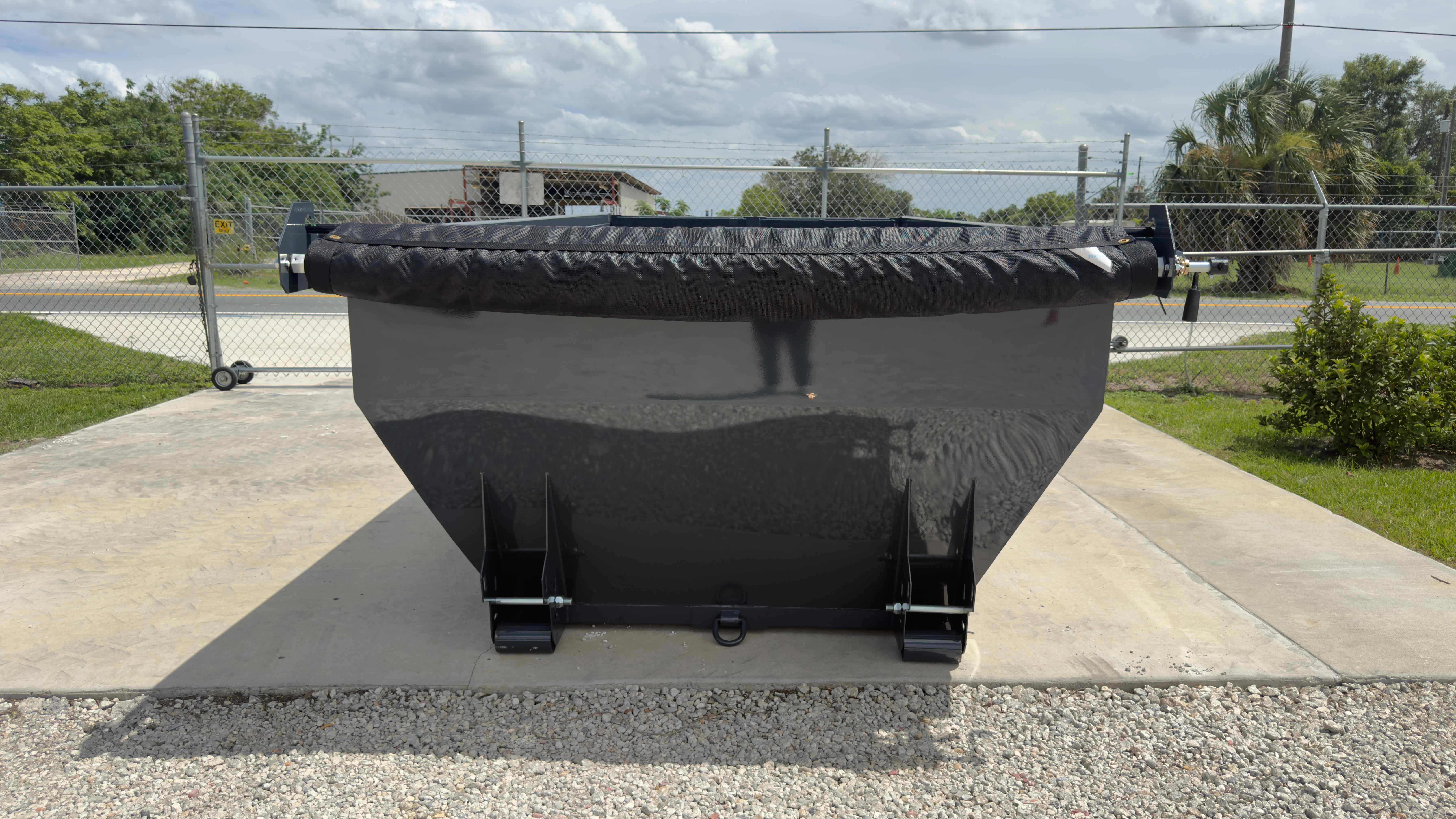New 7×14 STEEL PINES Roll Off Trailer