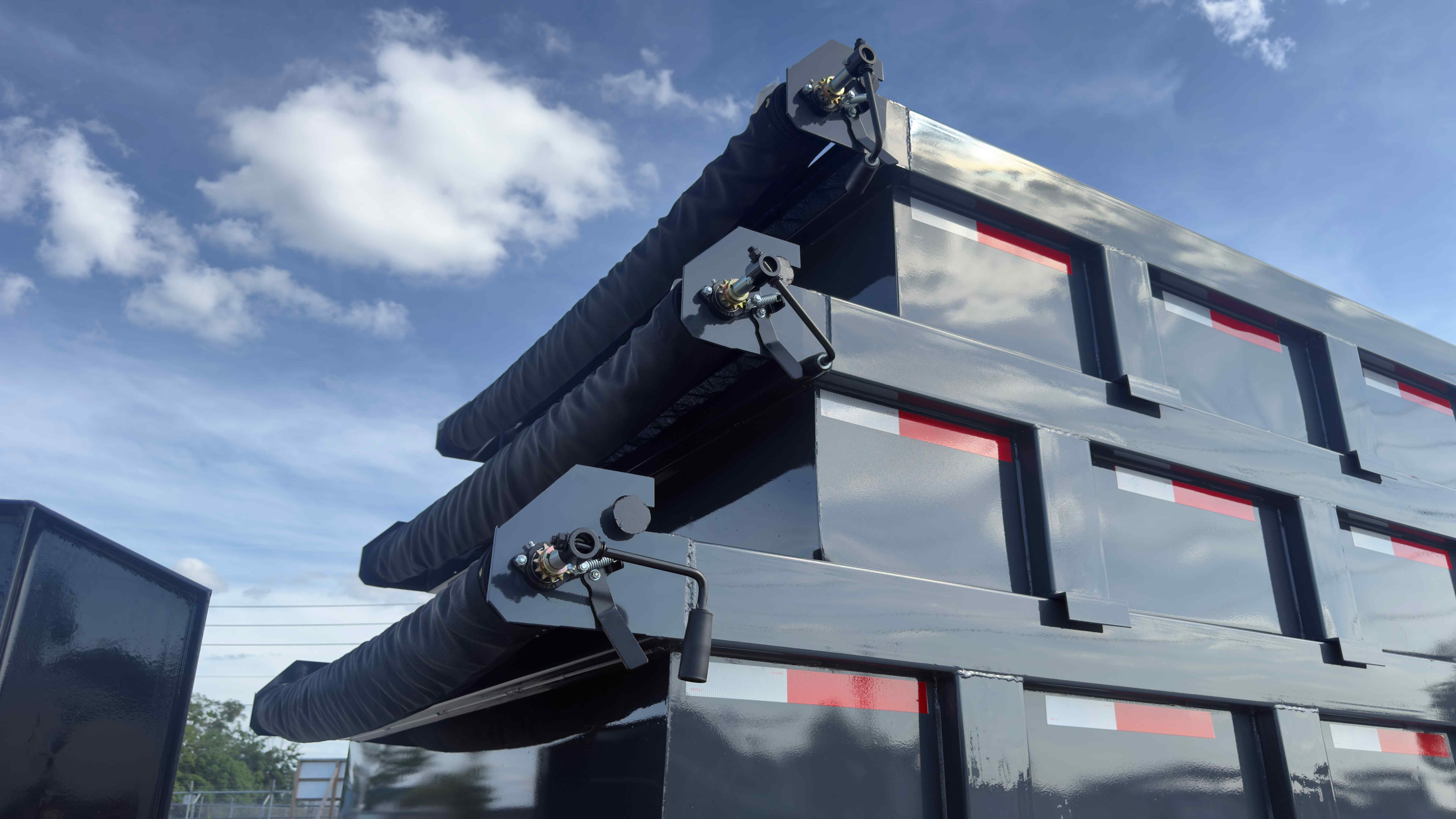 New 7×14 STEEL PINES Roll Off Trailer