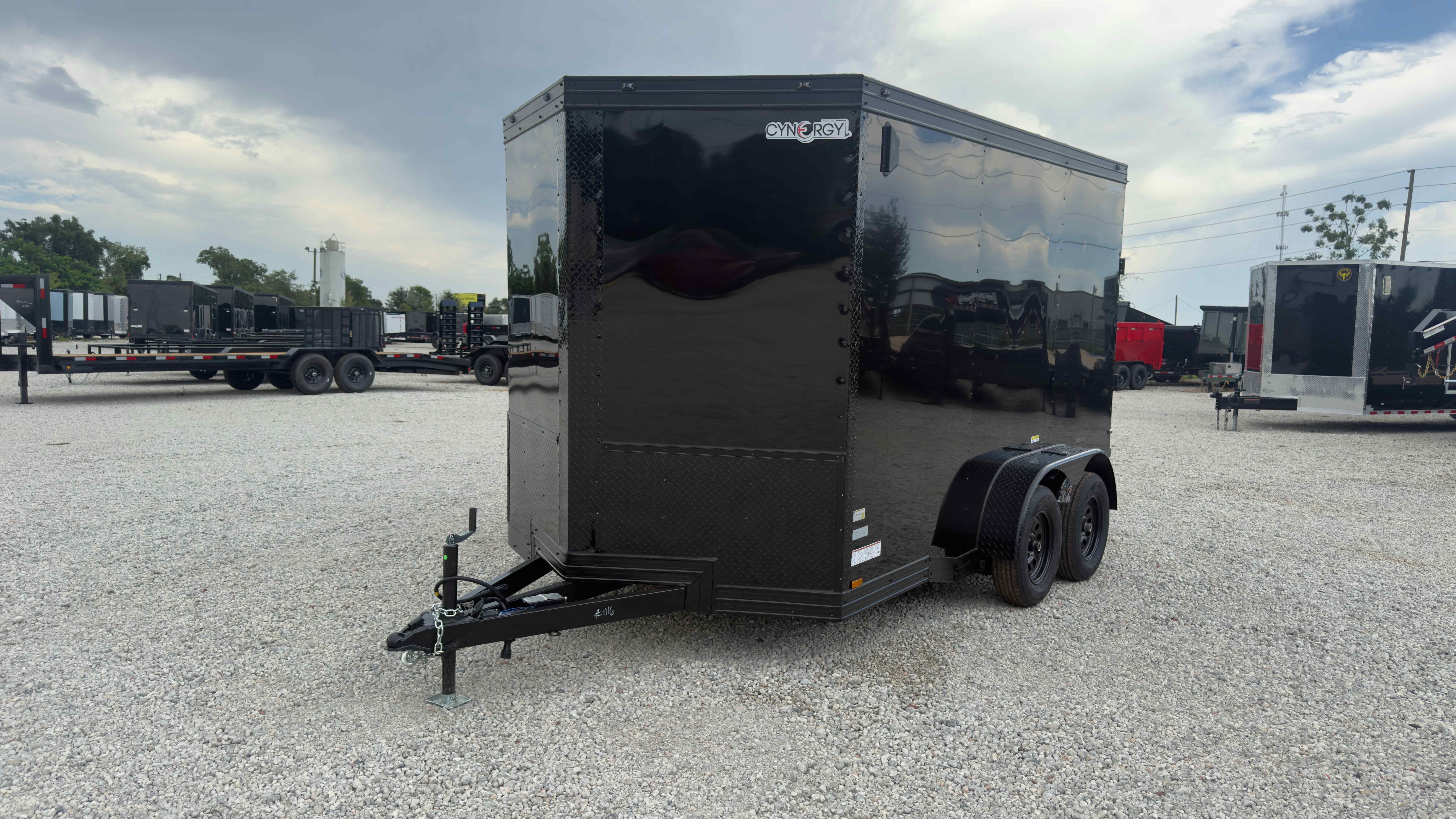 New 7×12 Cynergy Cargo Enclosed Trailer