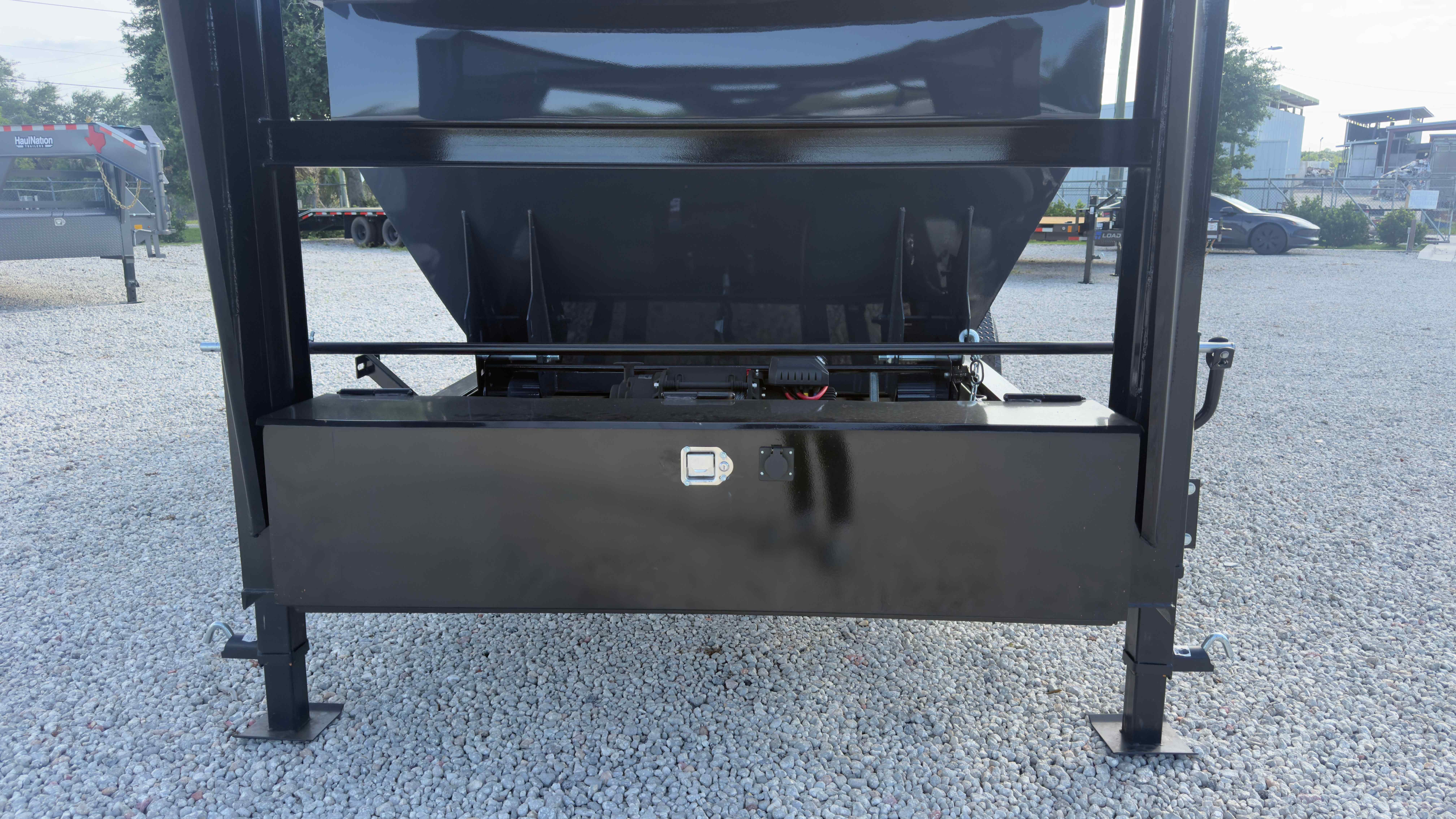 New 7×14 STEEL PINES Roll Off Trailer