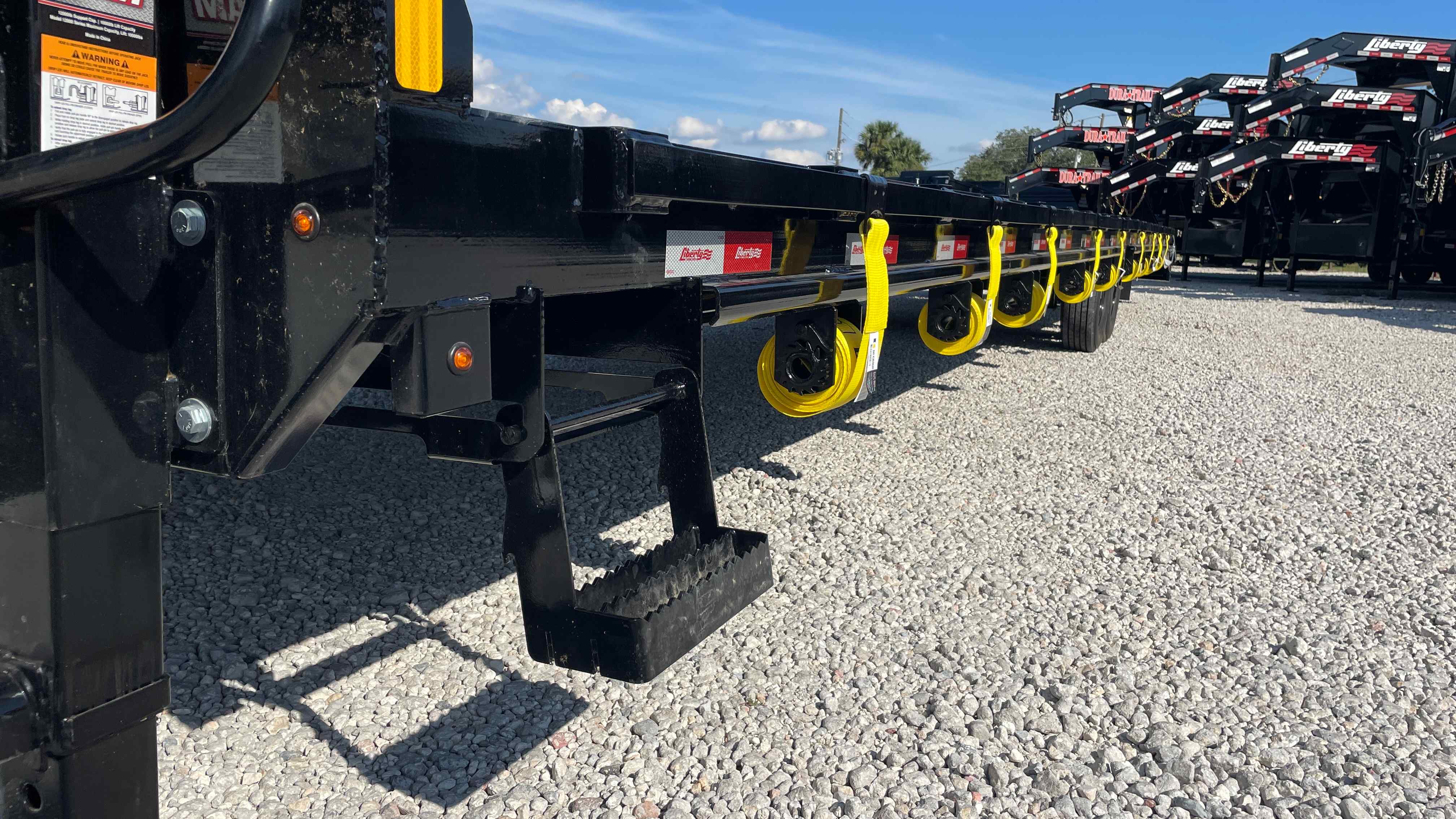 New 8.5×40 Liberty Flatbed Trailer