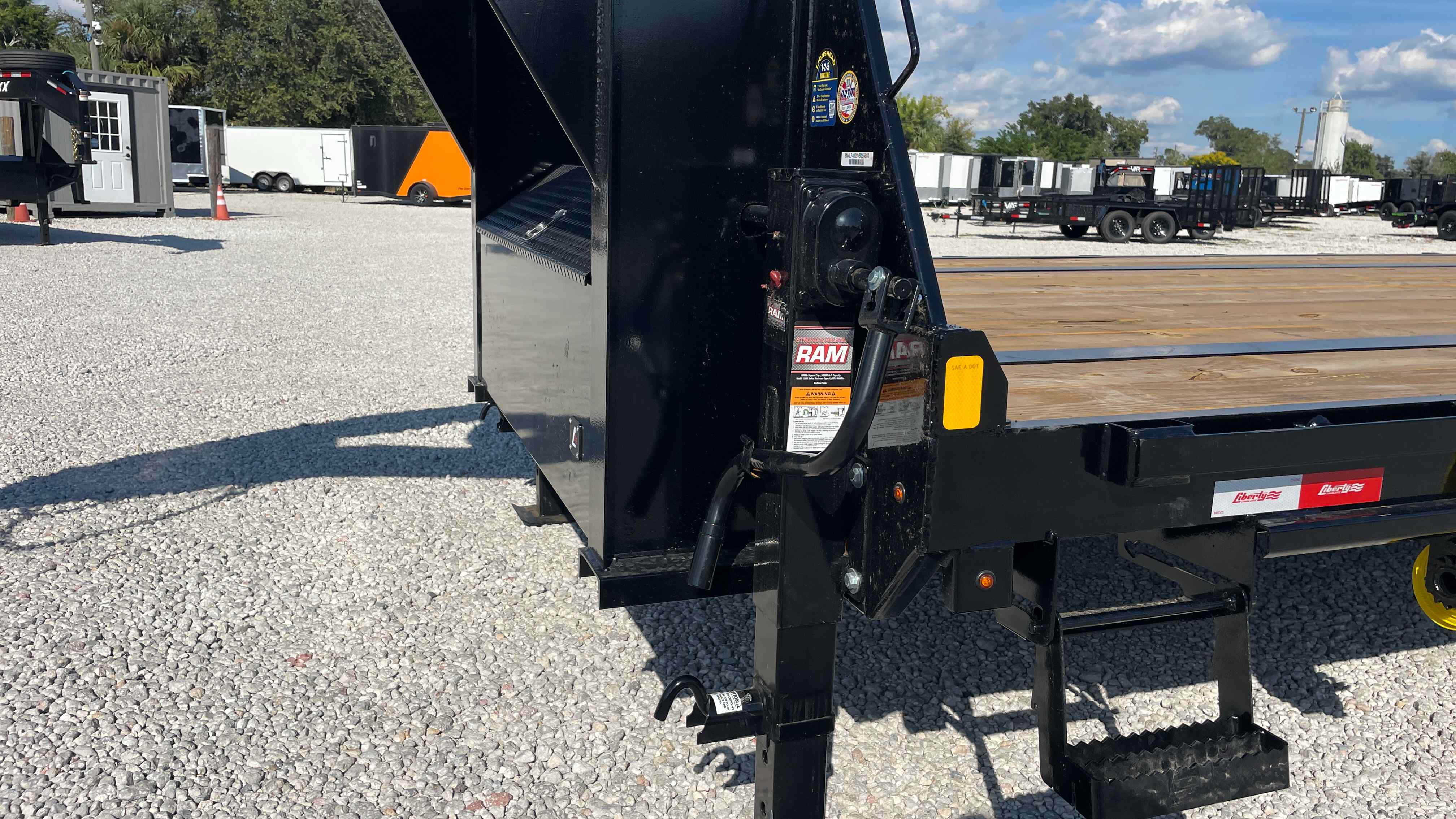 New 8.5×40 Liberty Flatbed Trailer