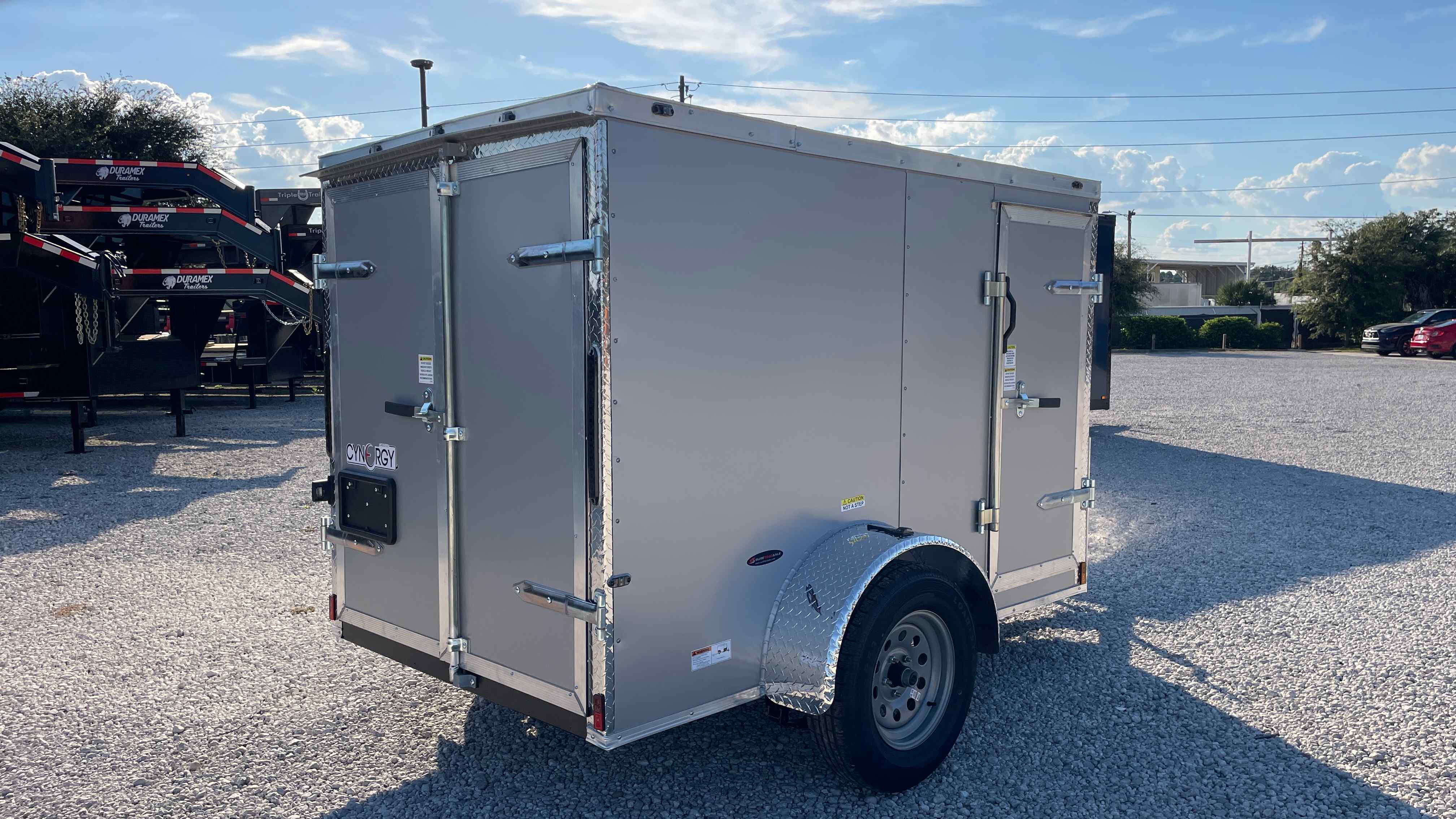 New 5×8 Cynergy Cargo Enclosed Trailer