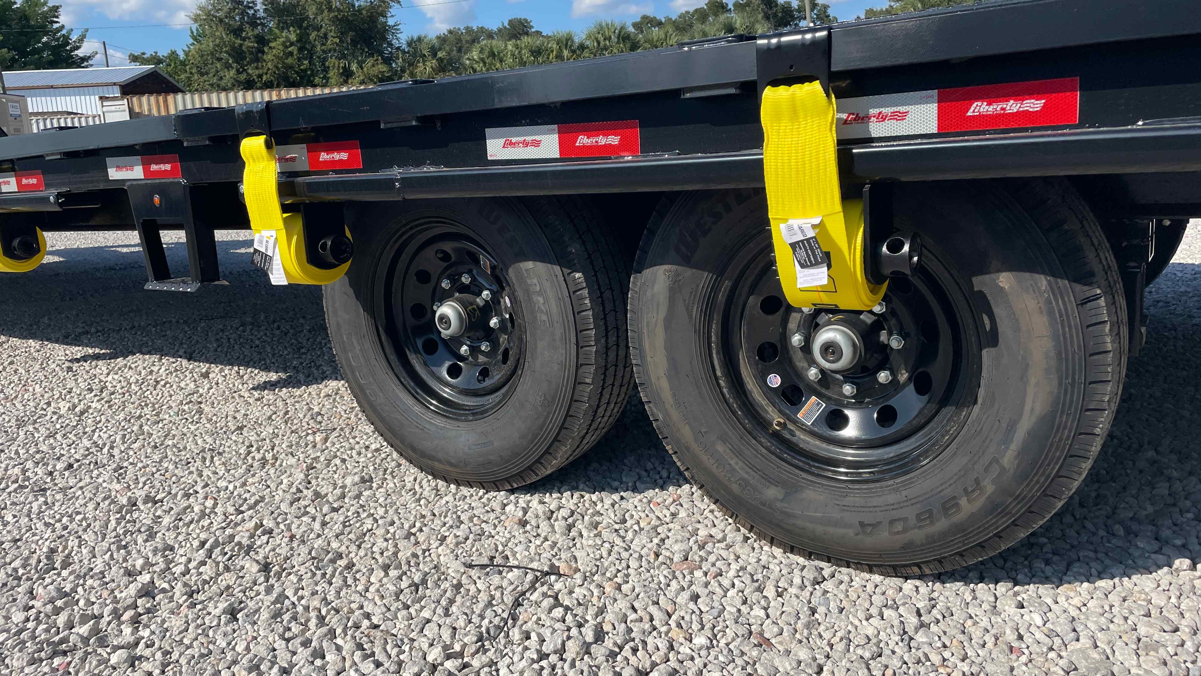 New 8.5×40 Liberty Flatbed Trailer