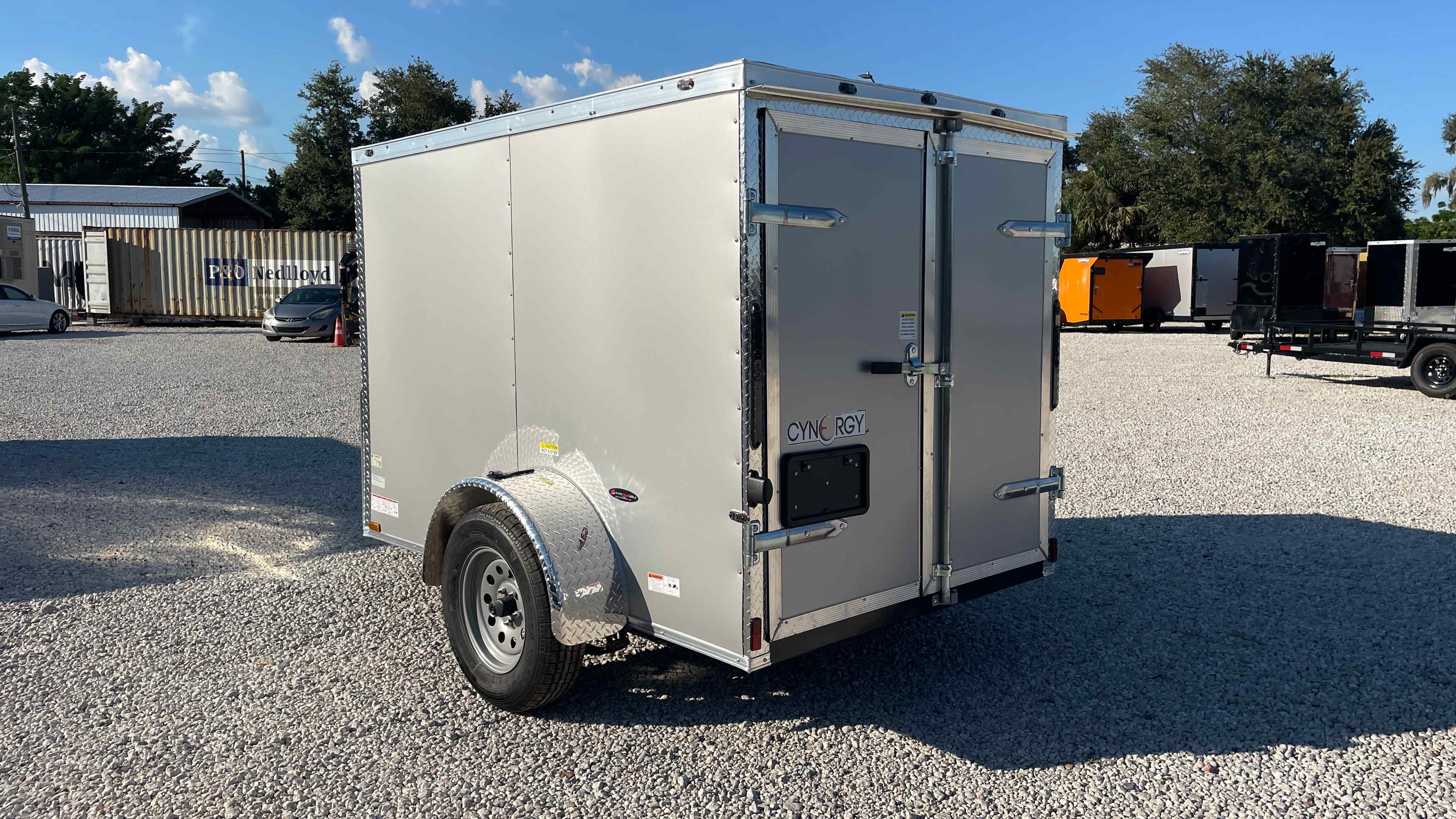 New 5×8 Cynergy Cargo Enclosed Trailer