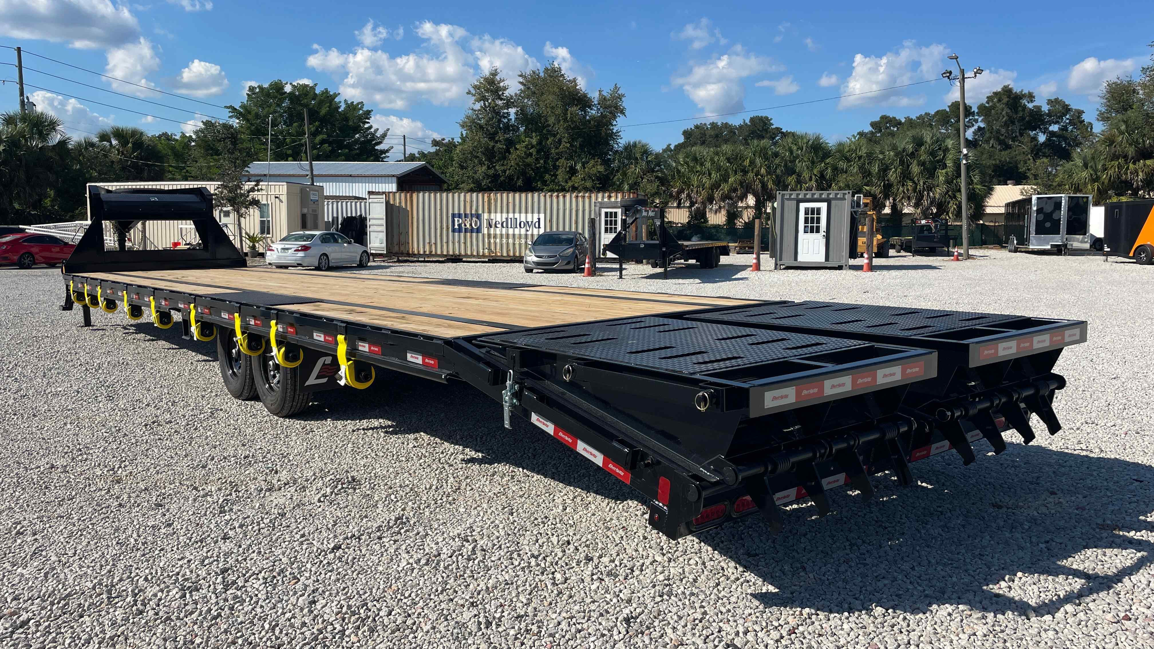 New 8.5×40 Liberty Flatbed Trailer