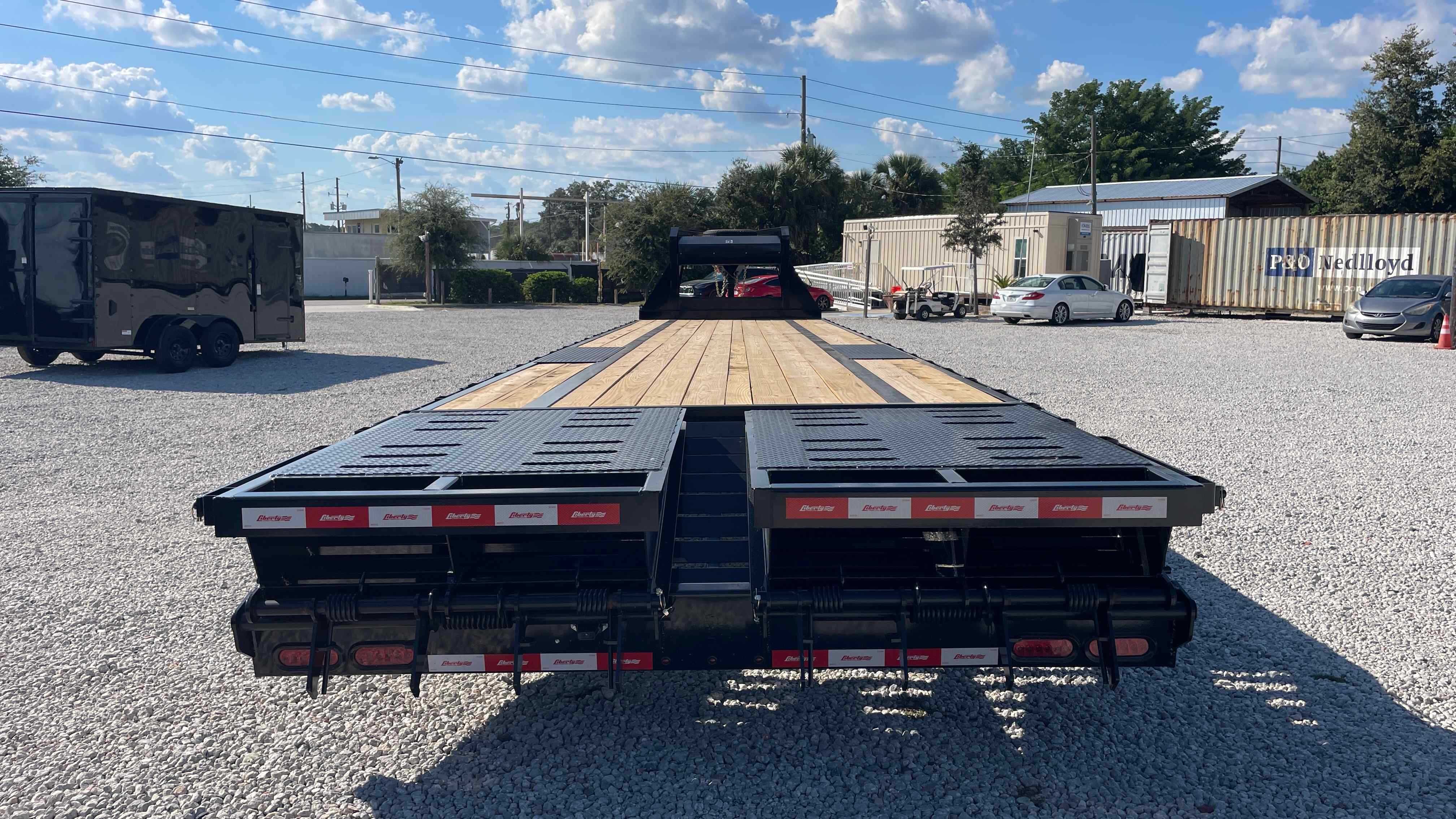 New 8.5×40 Liberty Flatbed Trailer