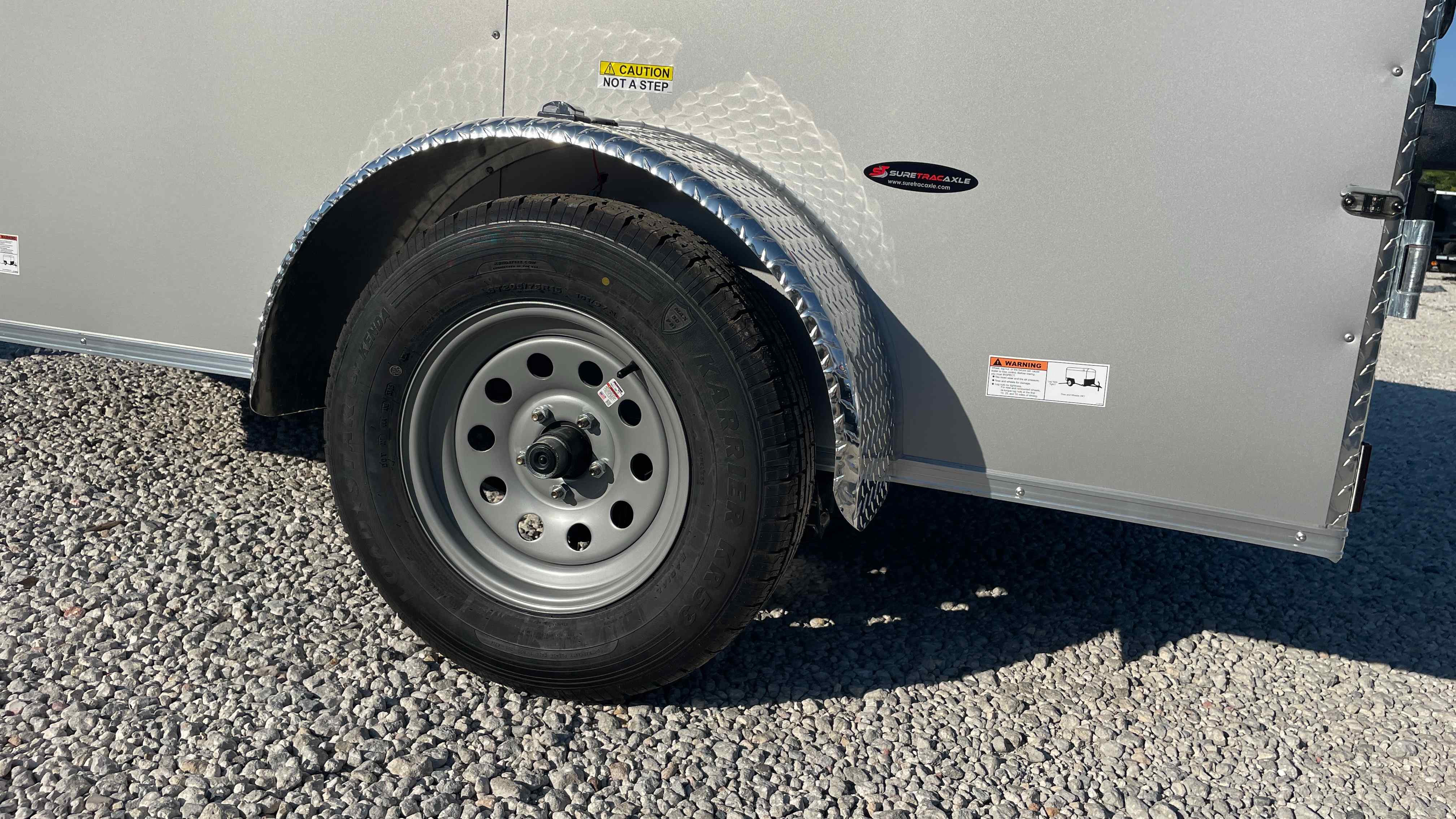 New 5×8 Cynergy Cargo Enclosed Trailer