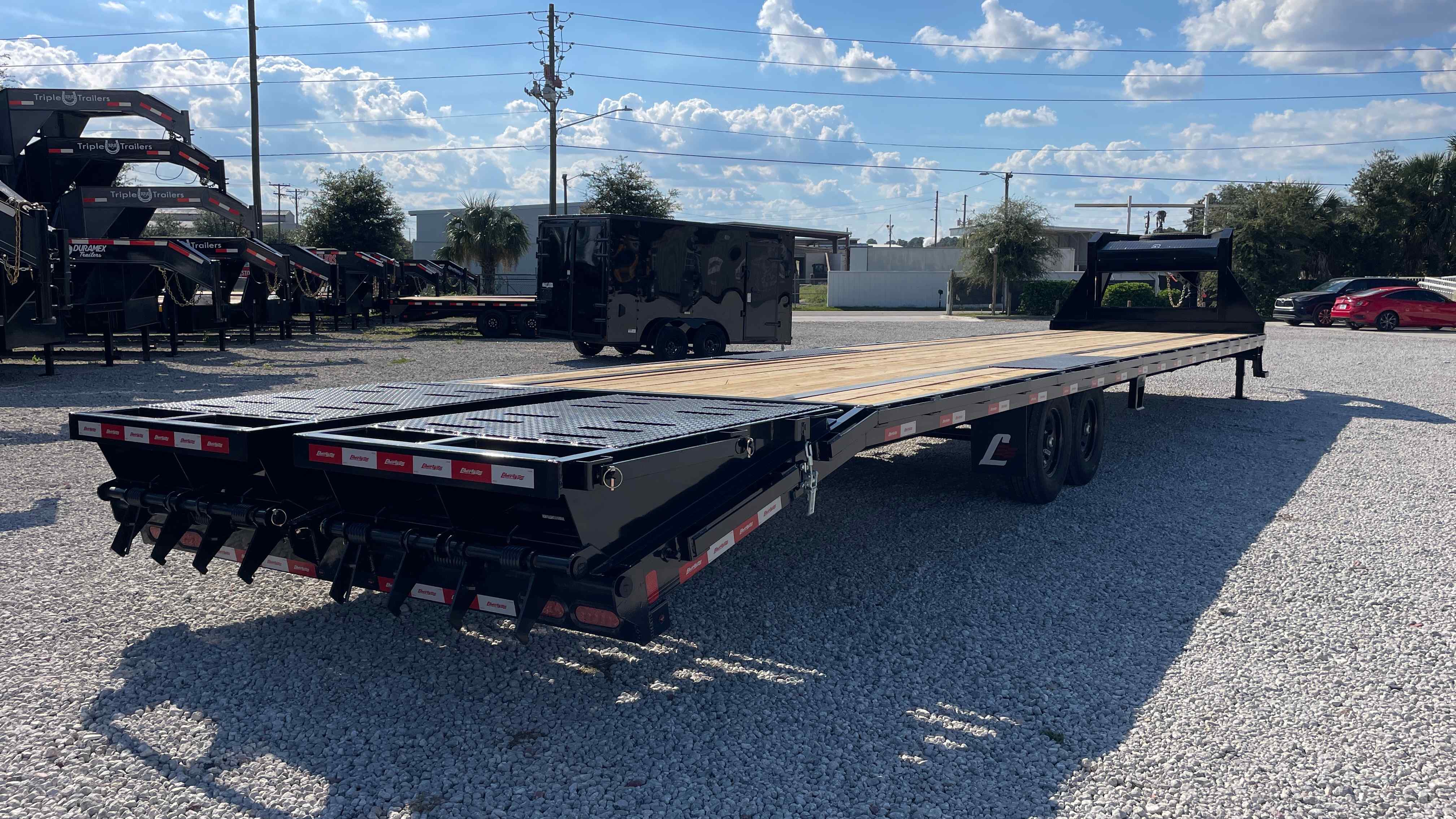 New 8.5×40 Liberty Flatbed Trailer