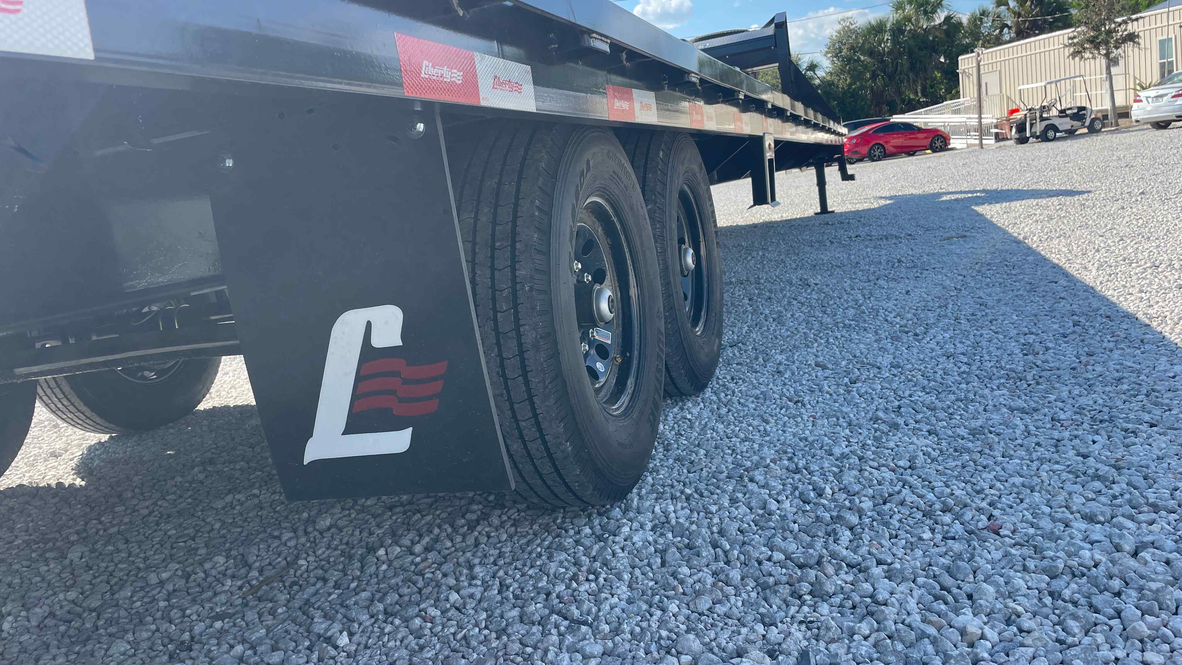 New 8.5×40 Liberty Flatbed Trailer