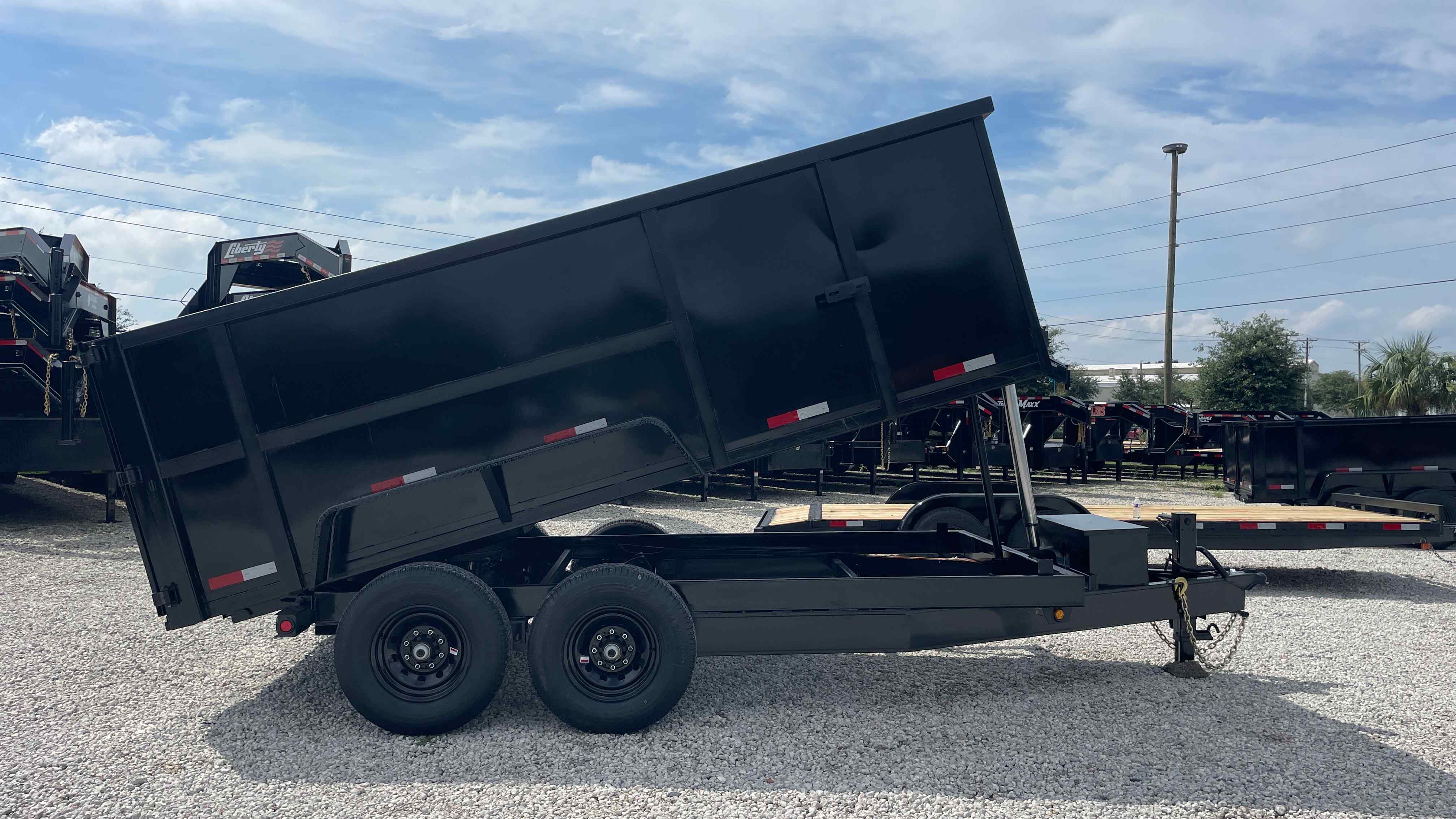 New 7×14 Taylor Dump Trailer