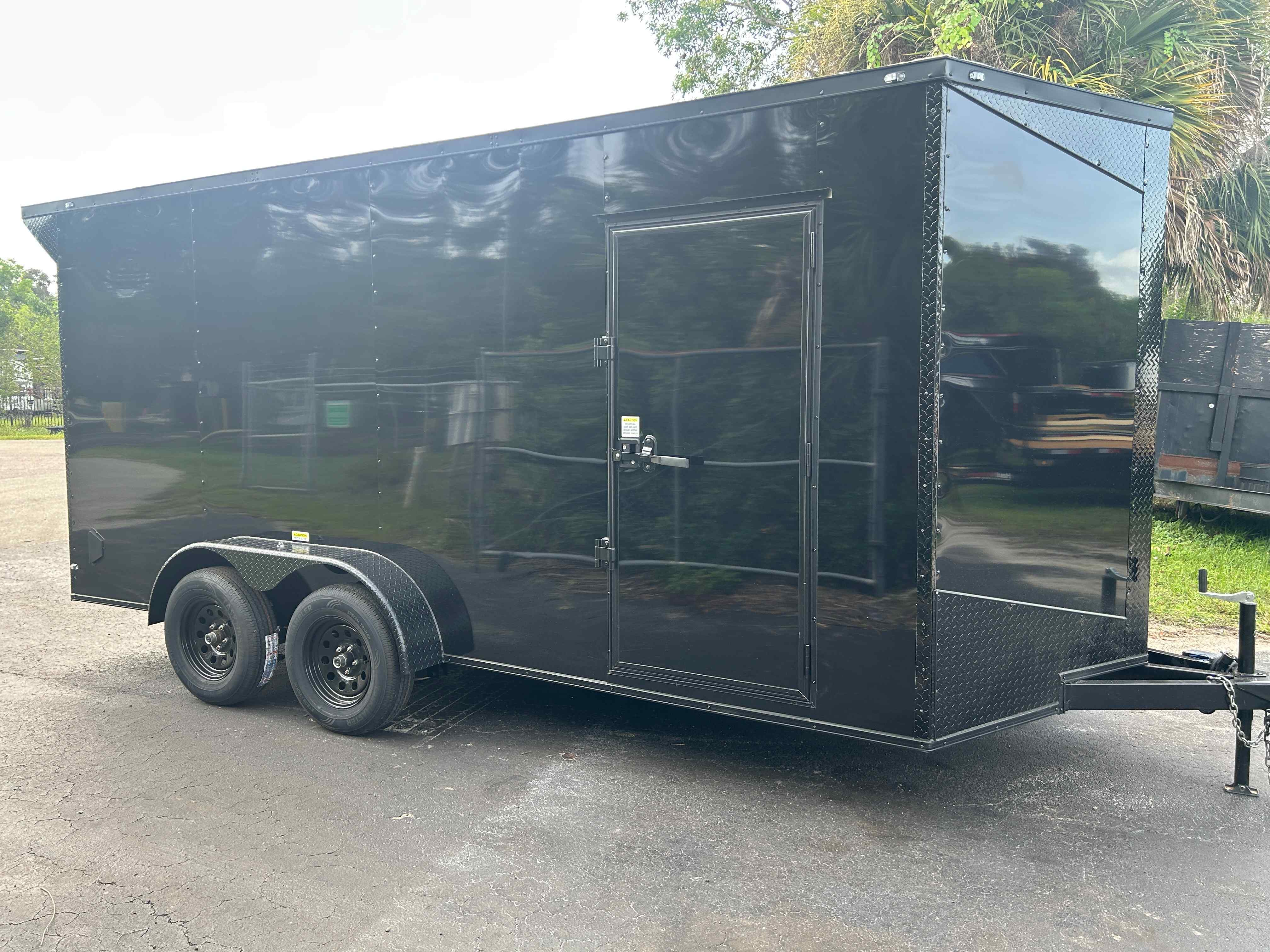 New 7×16 HAULNATION Enclosed Trailer