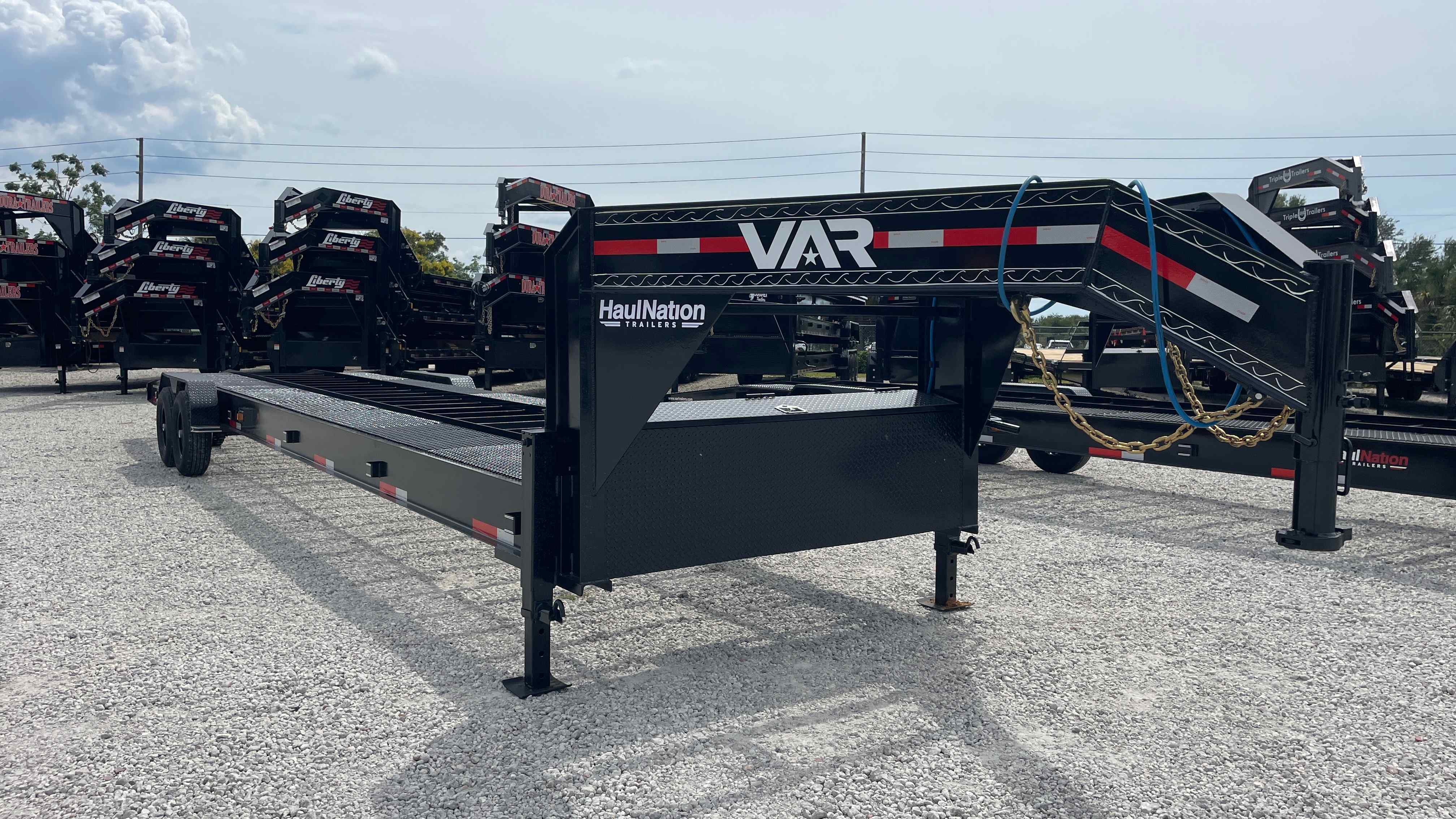New 7×36 VAR Car Trailer