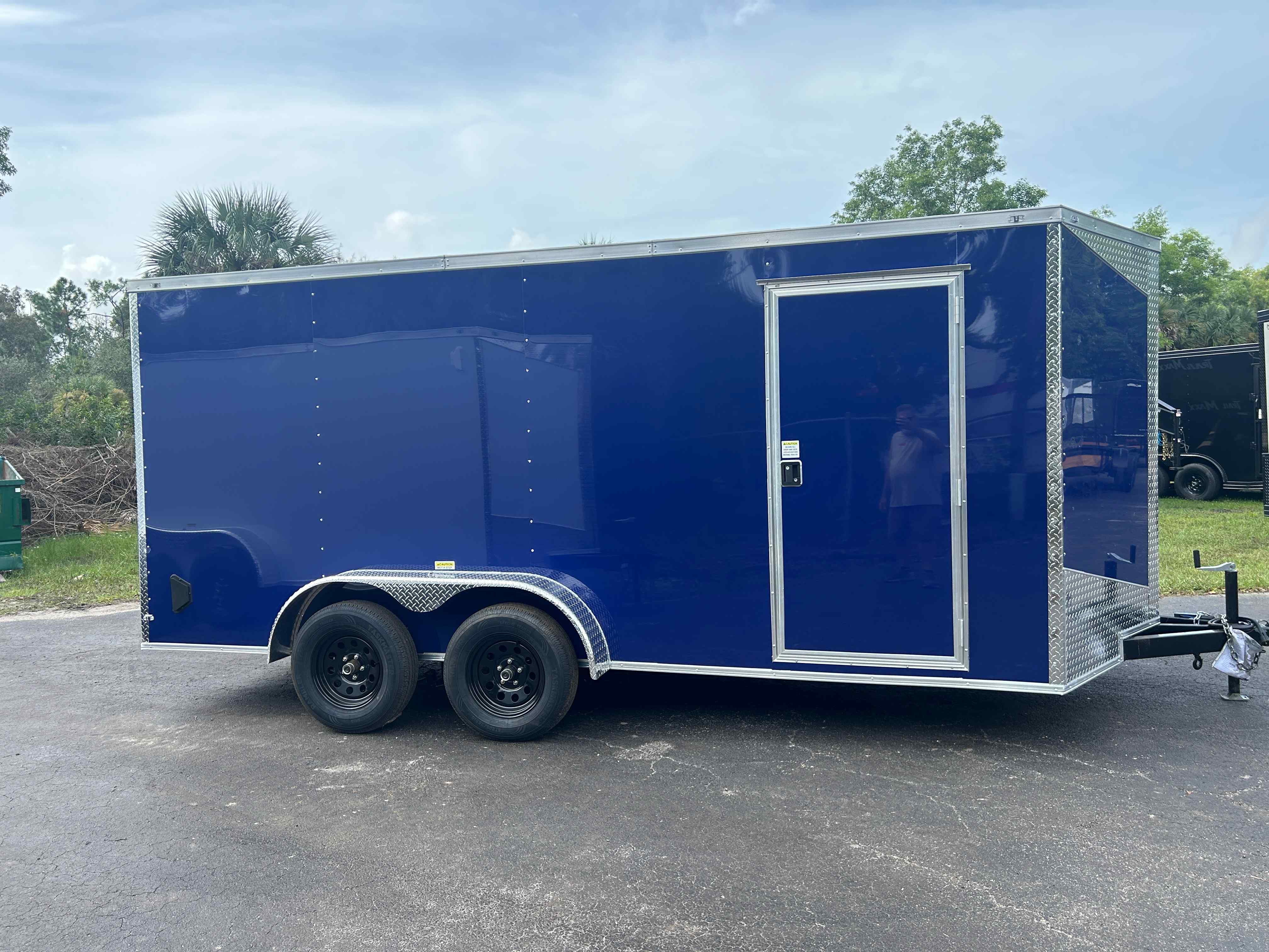 New 7×16 HAULNATION Enclosed Trailer