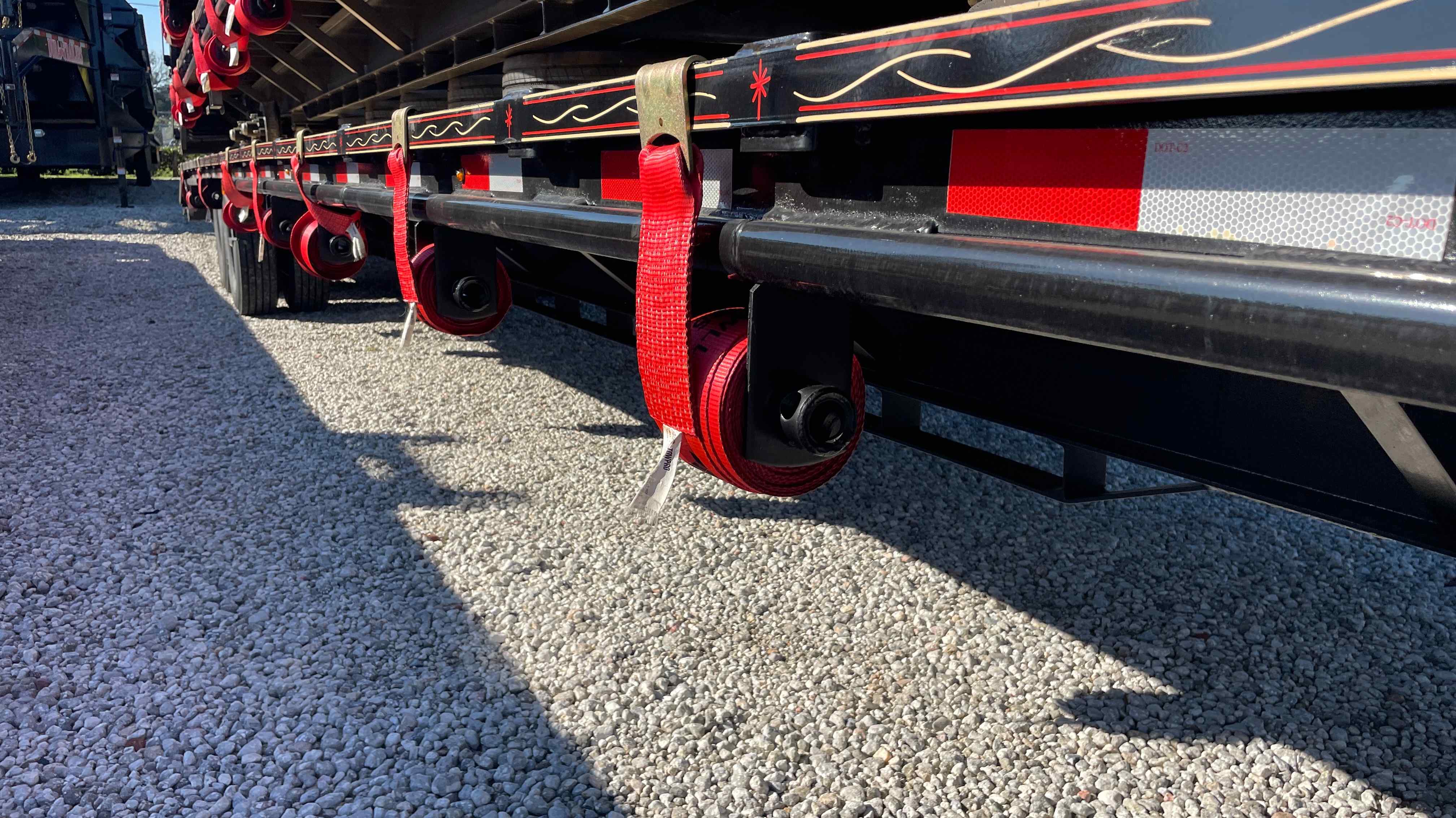 New 8.5×40 TRIPLE R Flatbed Trailer