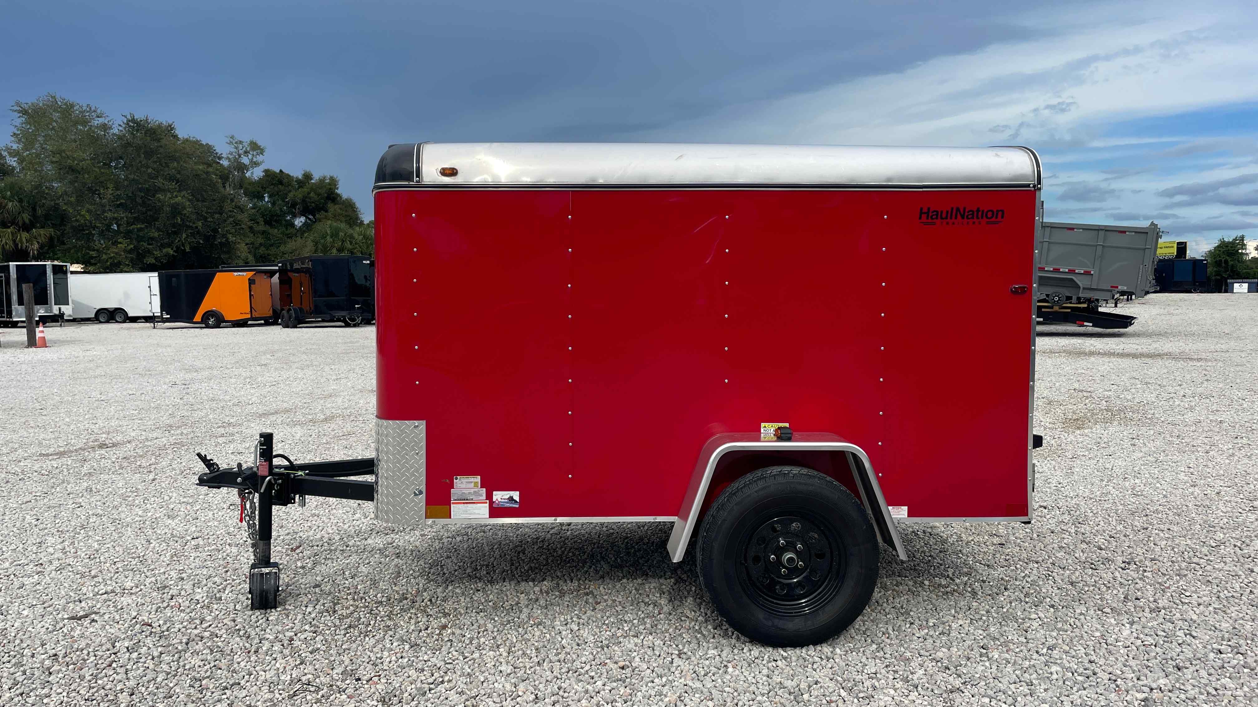 Used 5×8 Interstate Enclosed Trailer