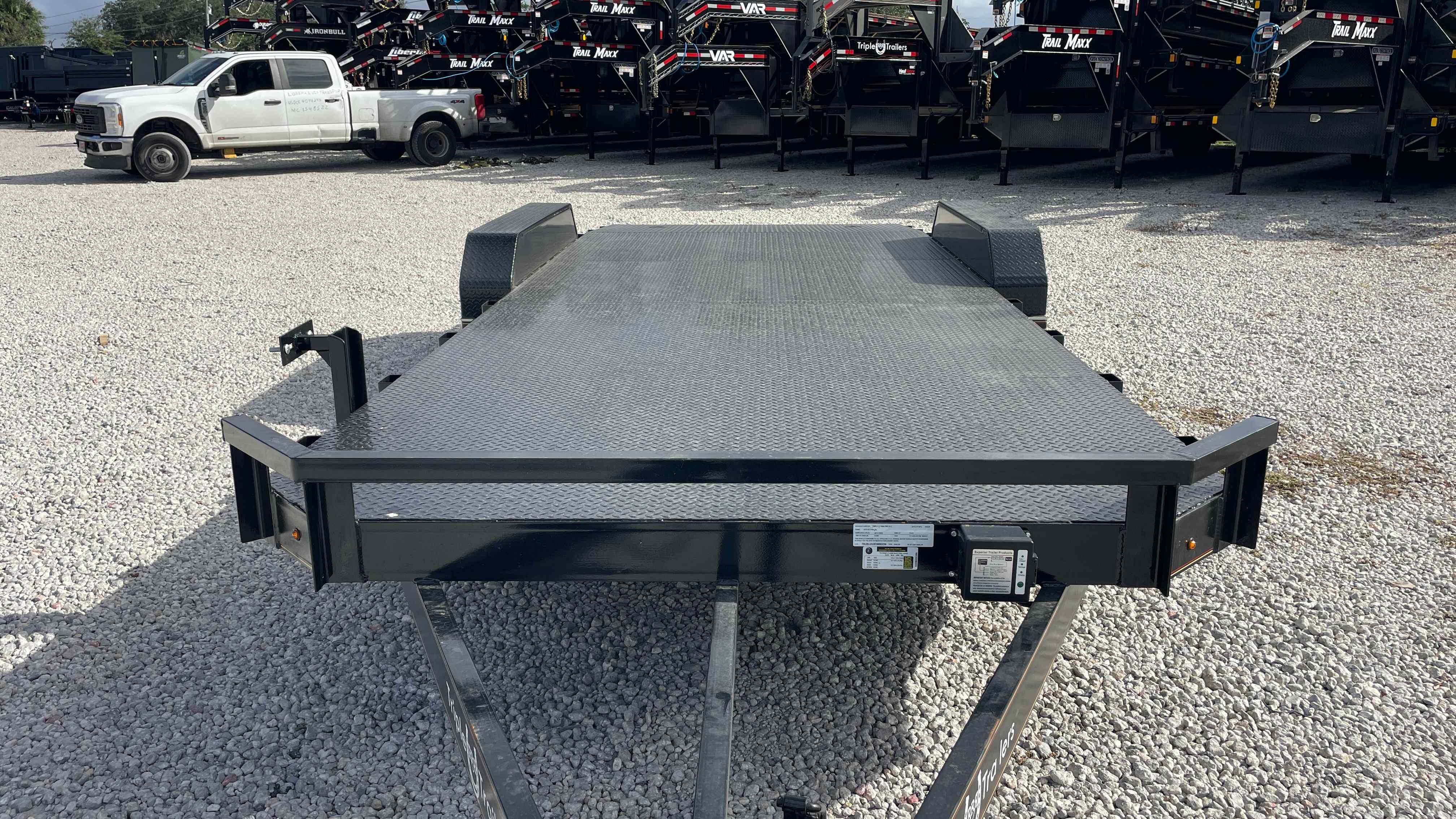 New 7×20 TRIPLE R Car Trailer