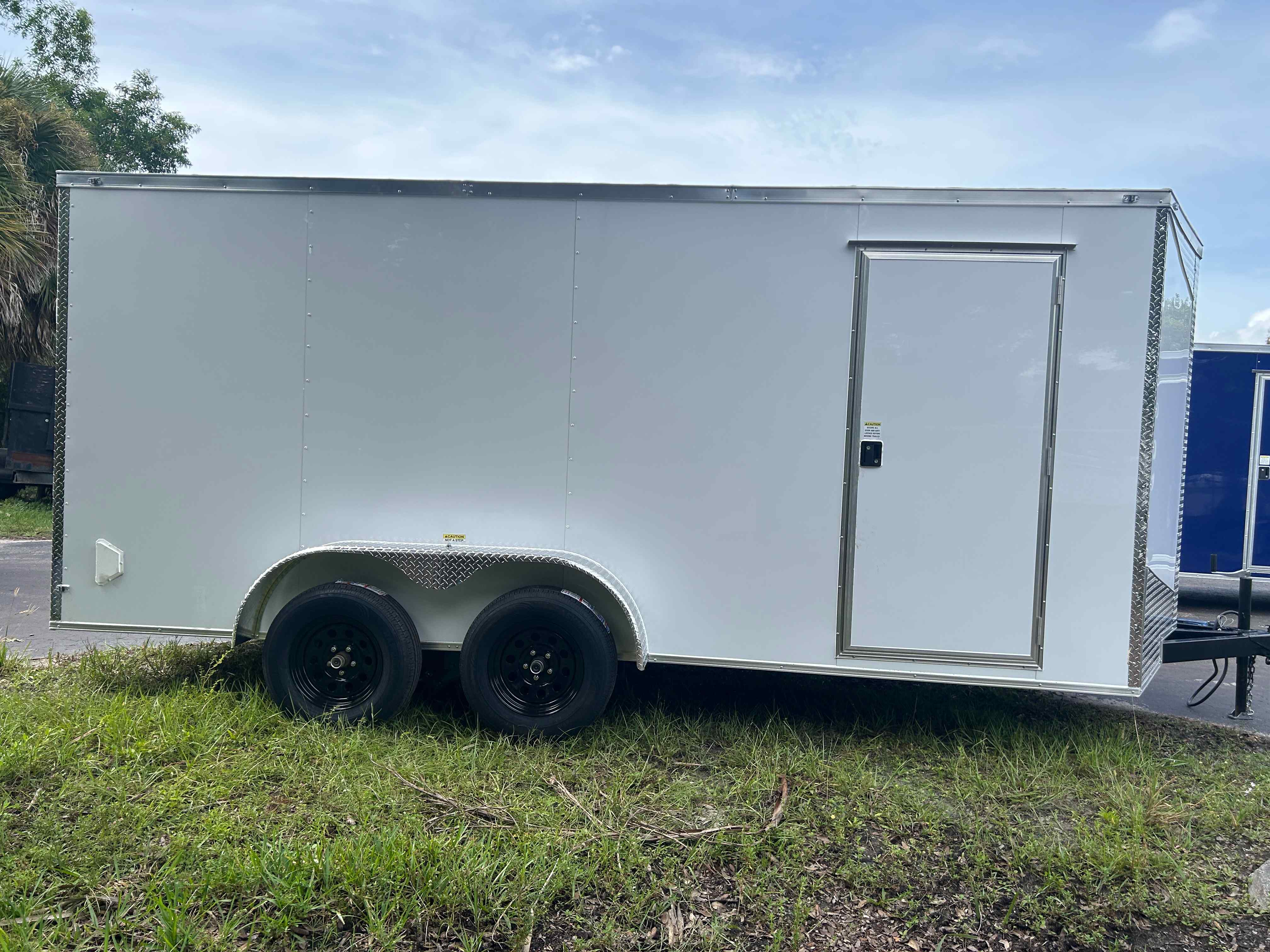 New 7×16 HAULNATION Enclosed Trailer