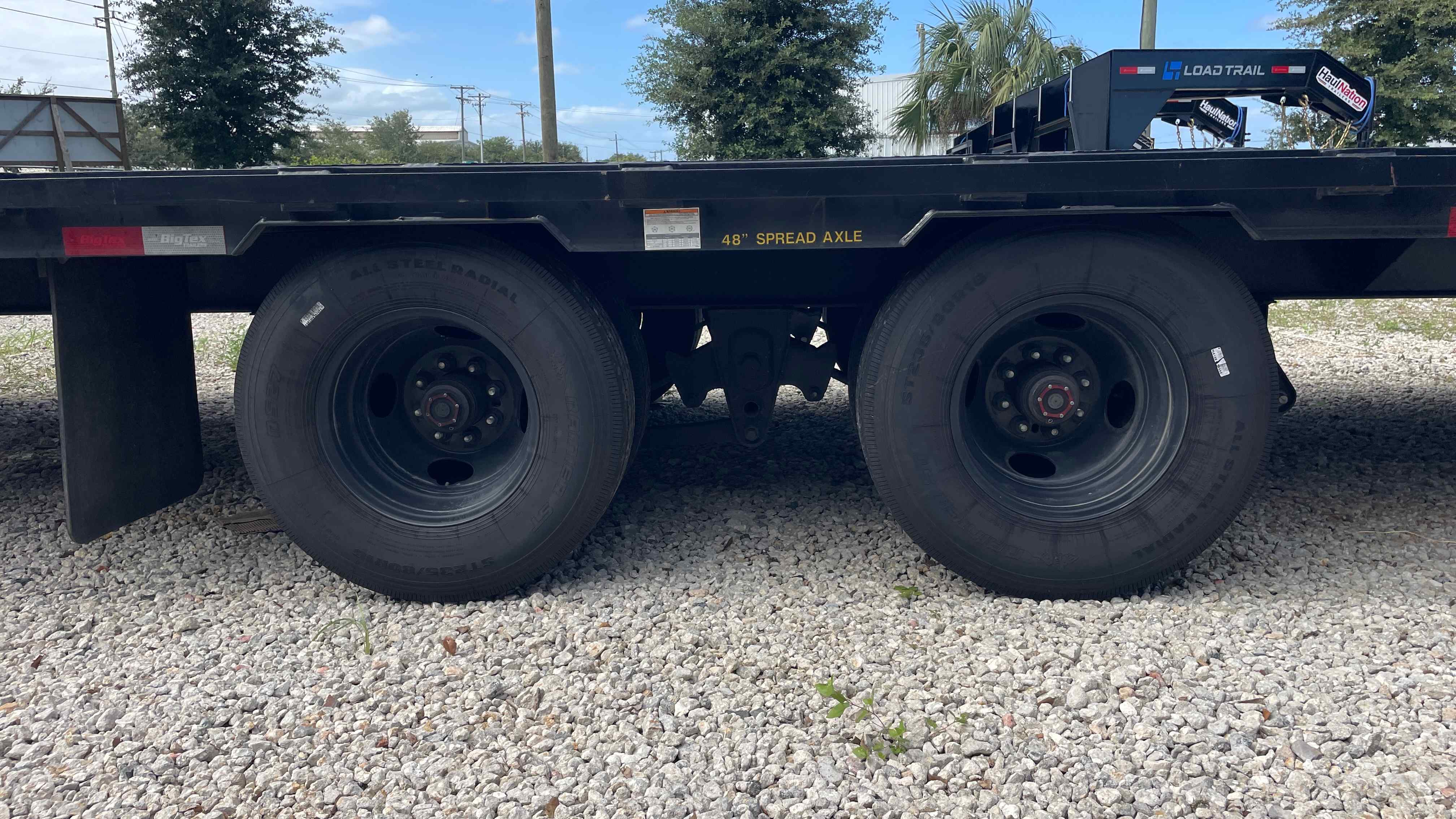 Used 8.5×40 Big Tex Flatbed Trailer