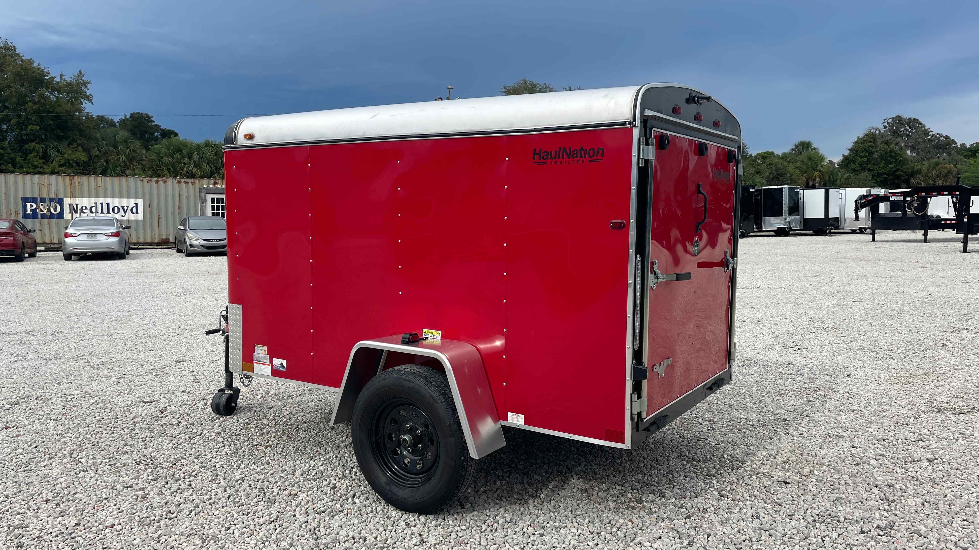 Used 5×8 Interstate Enclosed Trailer