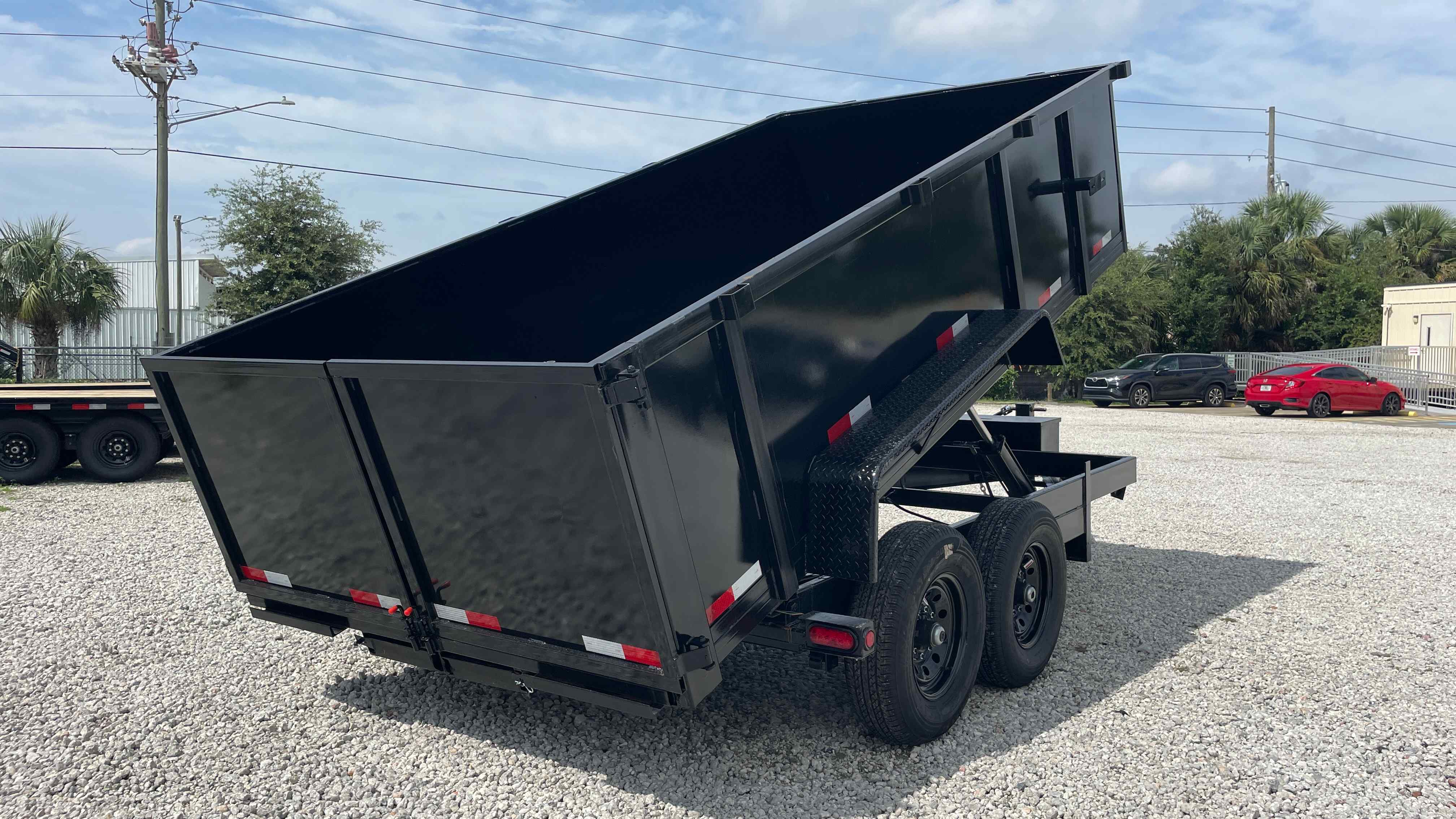 New 7×14 Taylor Dump Trailer