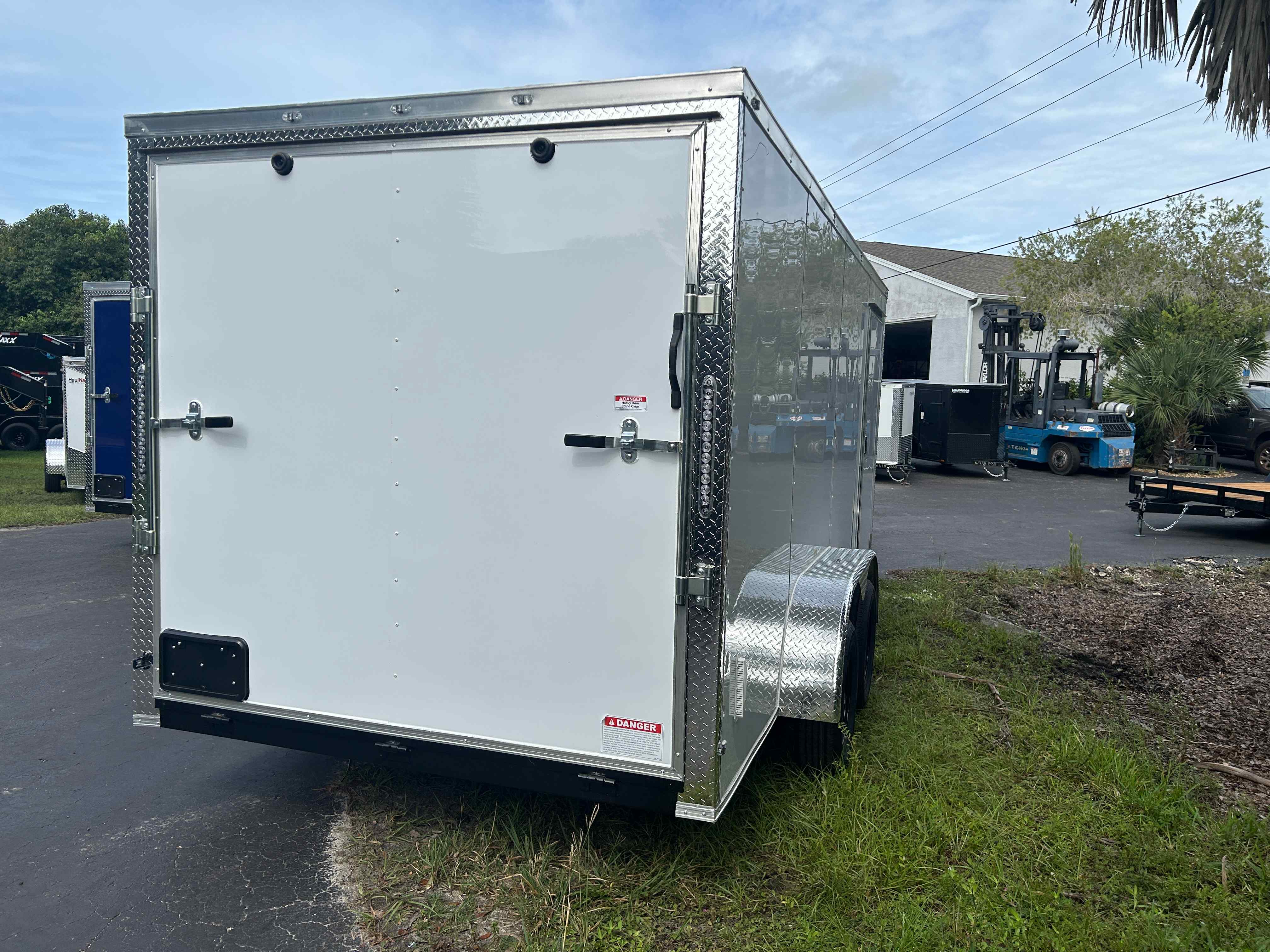 New 7×16 HAULNATION Enclosed Trailer