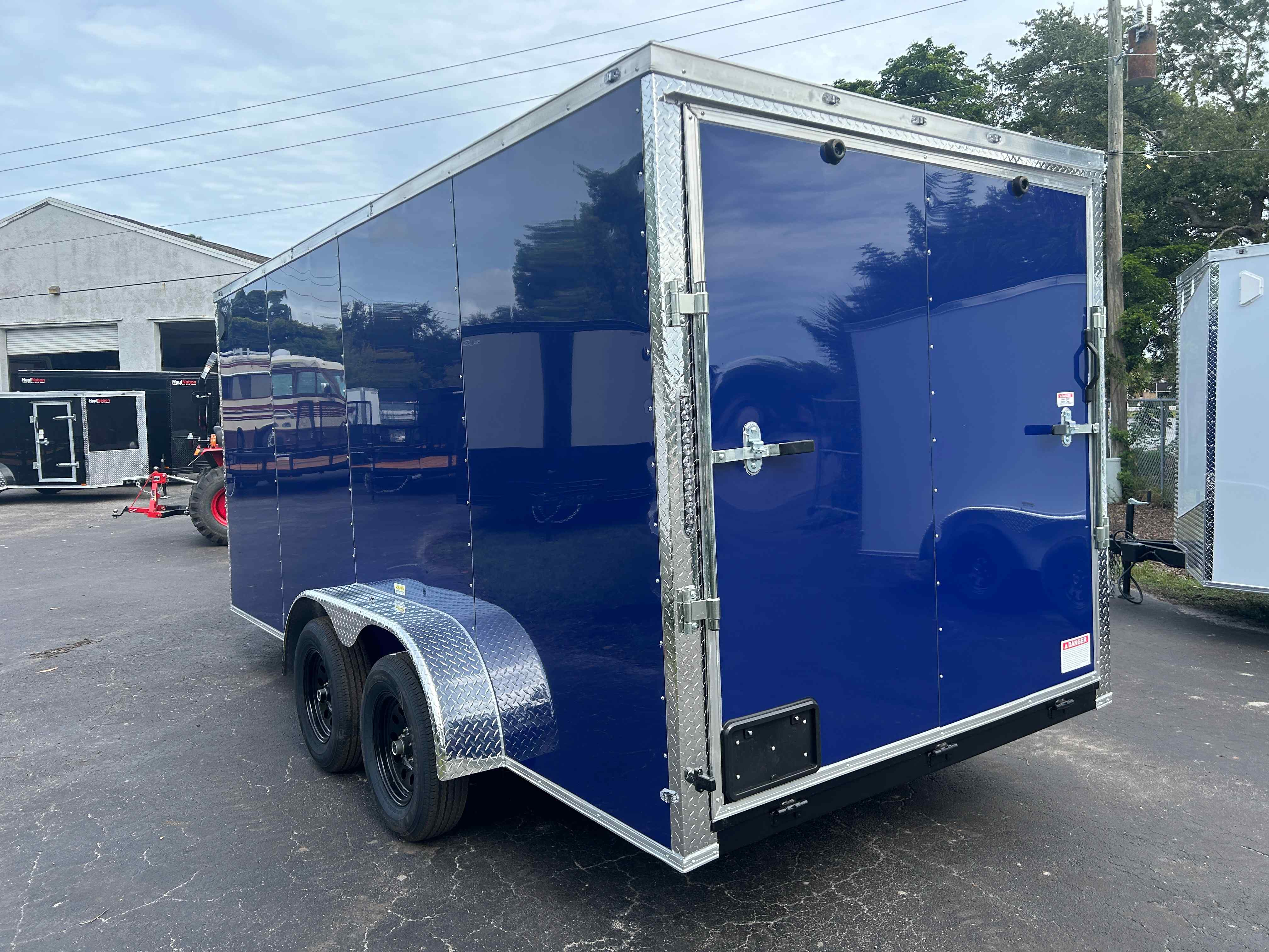 New 7×16 HAULNATION Enclosed Trailer