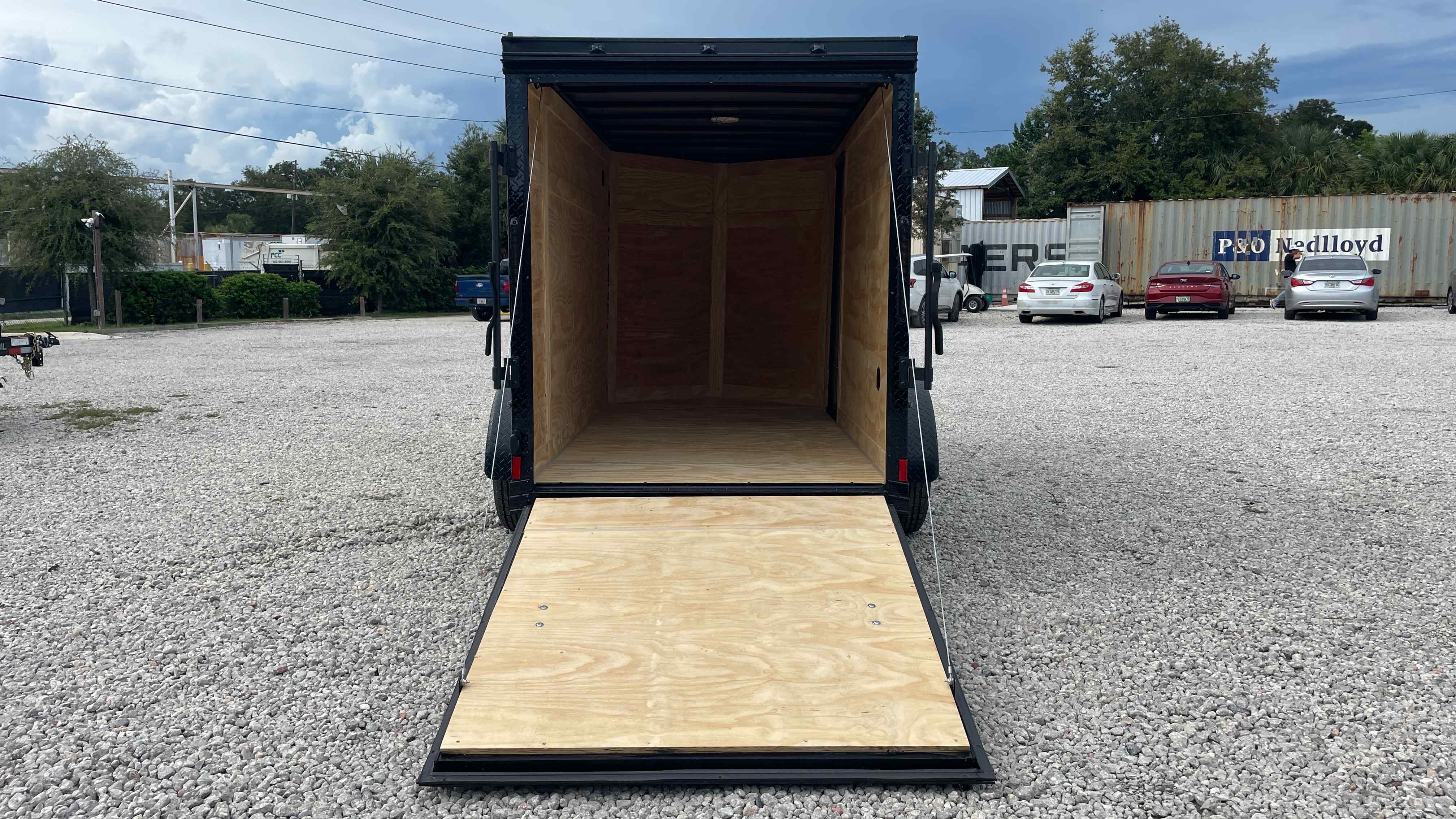 New 5×10 Cynergy Cargo Enclosed Trailer