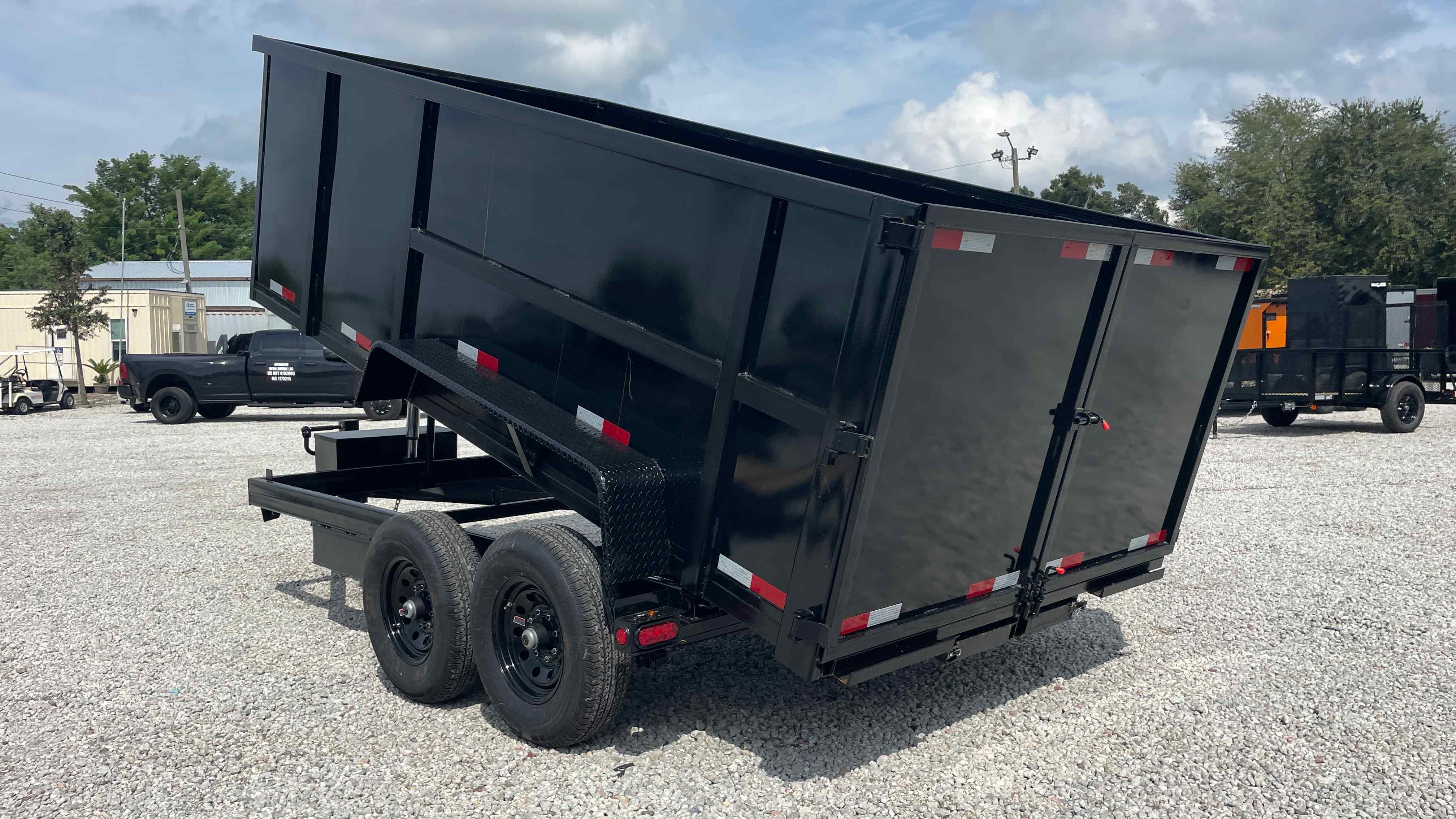 New 7×14 Taylor Dump Trailer
