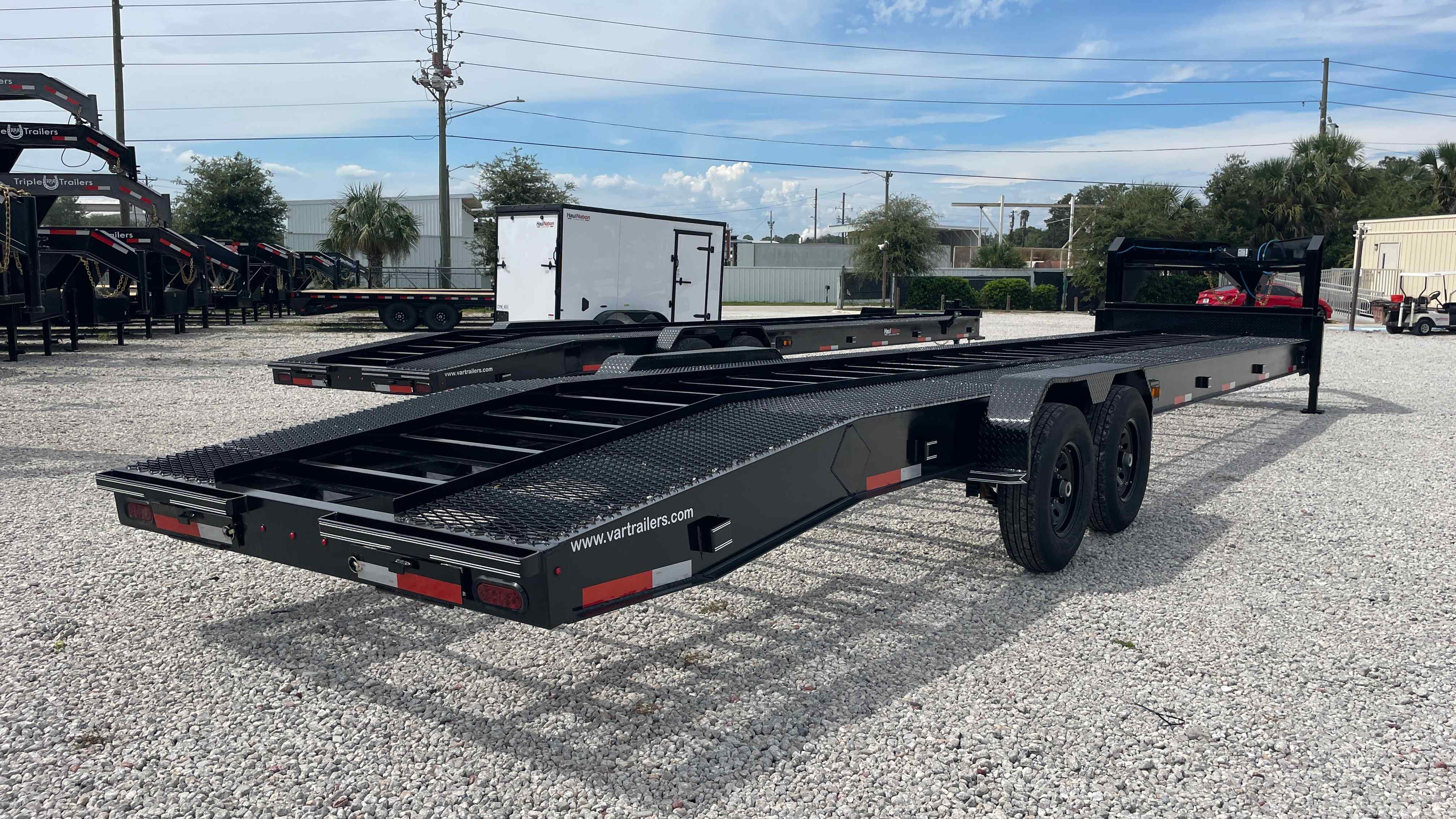 New 7×36 VAR Car Trailer