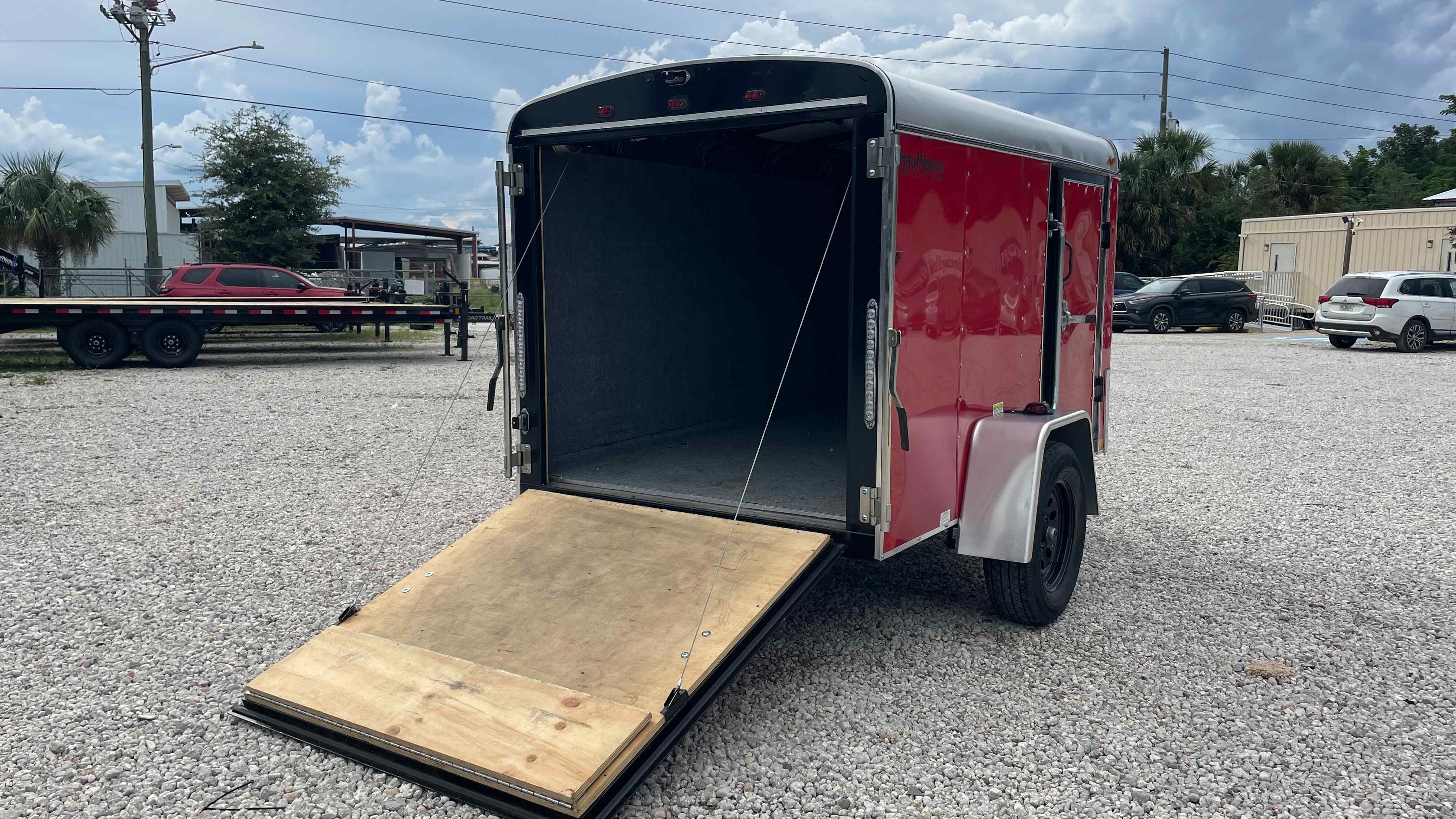 Used 5×8 Interstate Enclosed Trailer