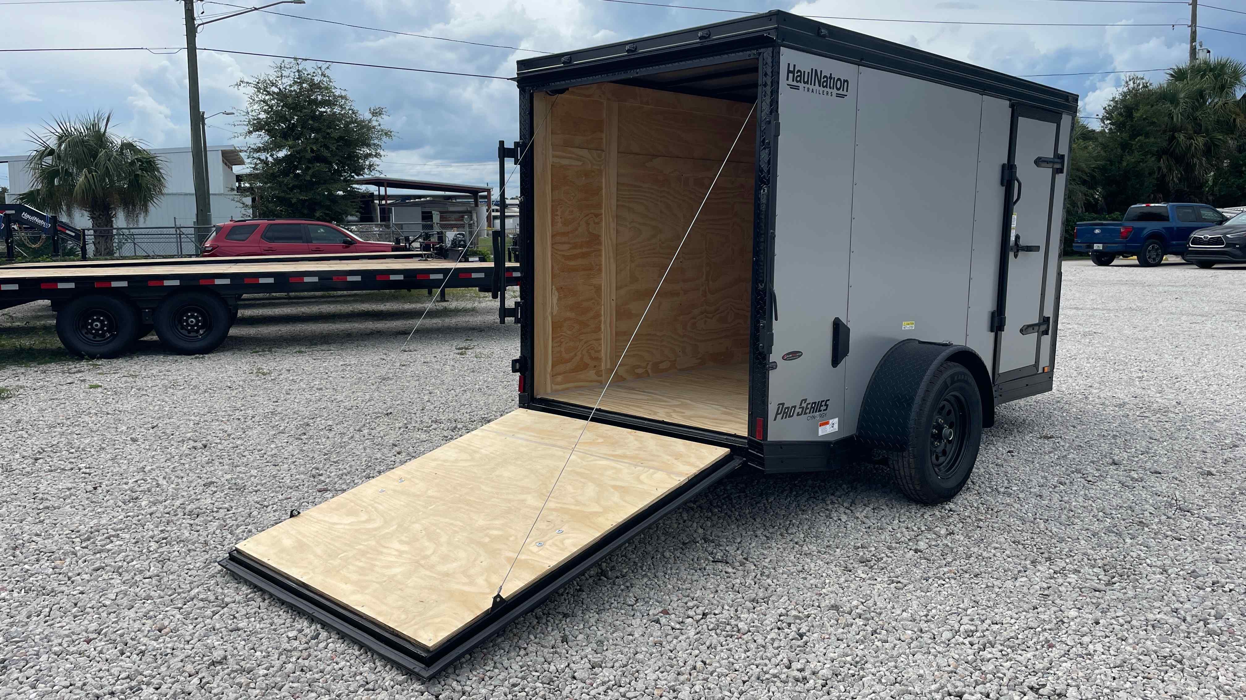 New 5×10 Cynergy Cargo Enclosed Trailer