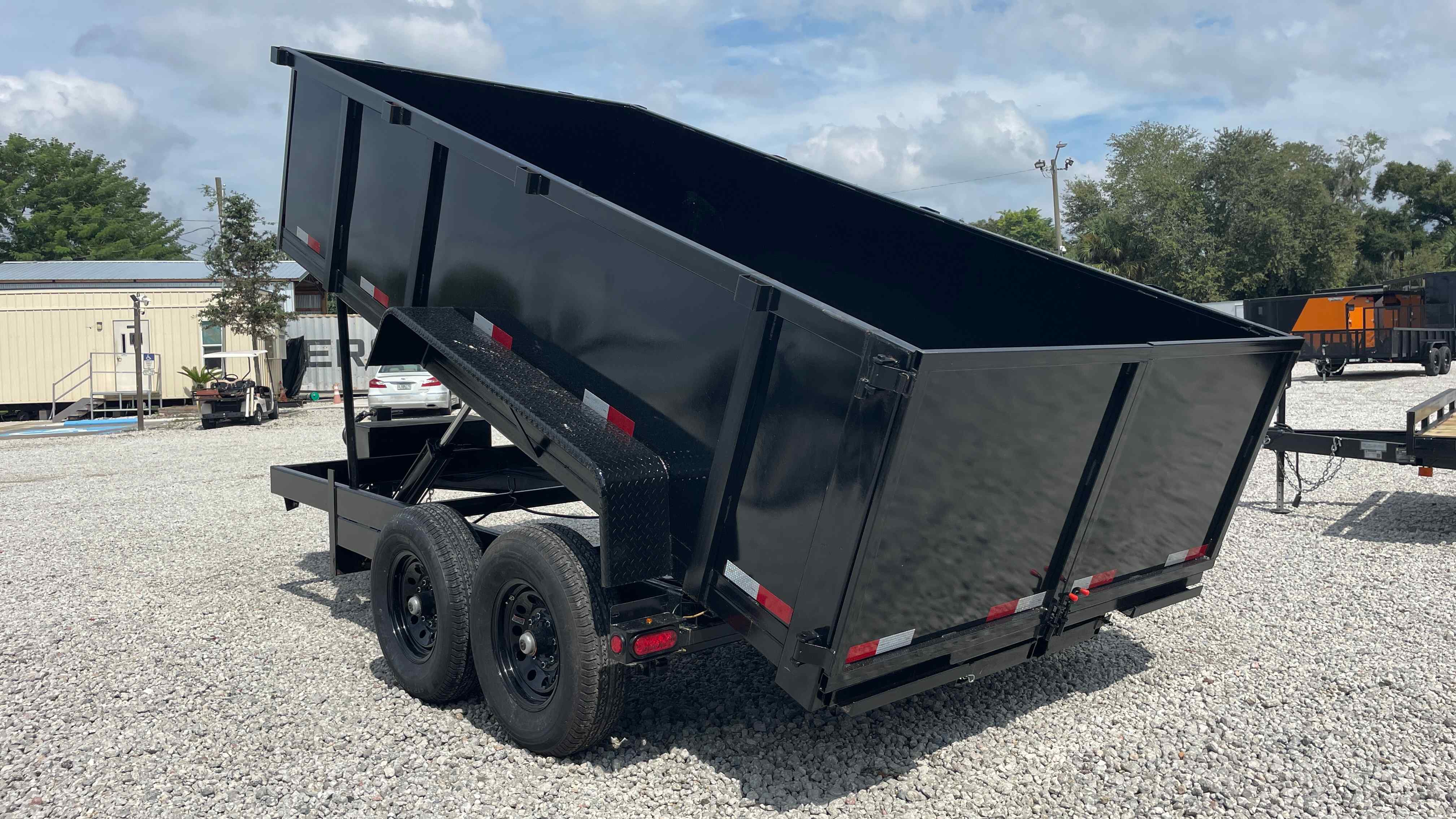 New 7×14 Taylor Dump Trailer