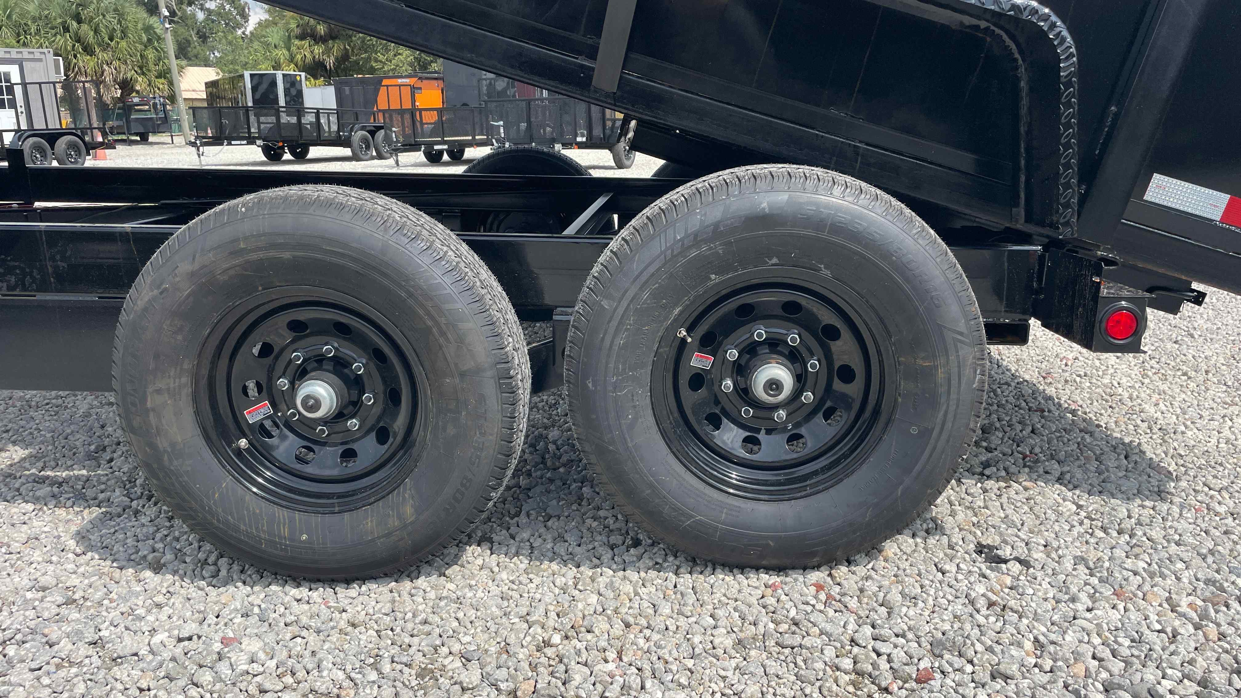 New 7×14 Taylor Dump Trailer
