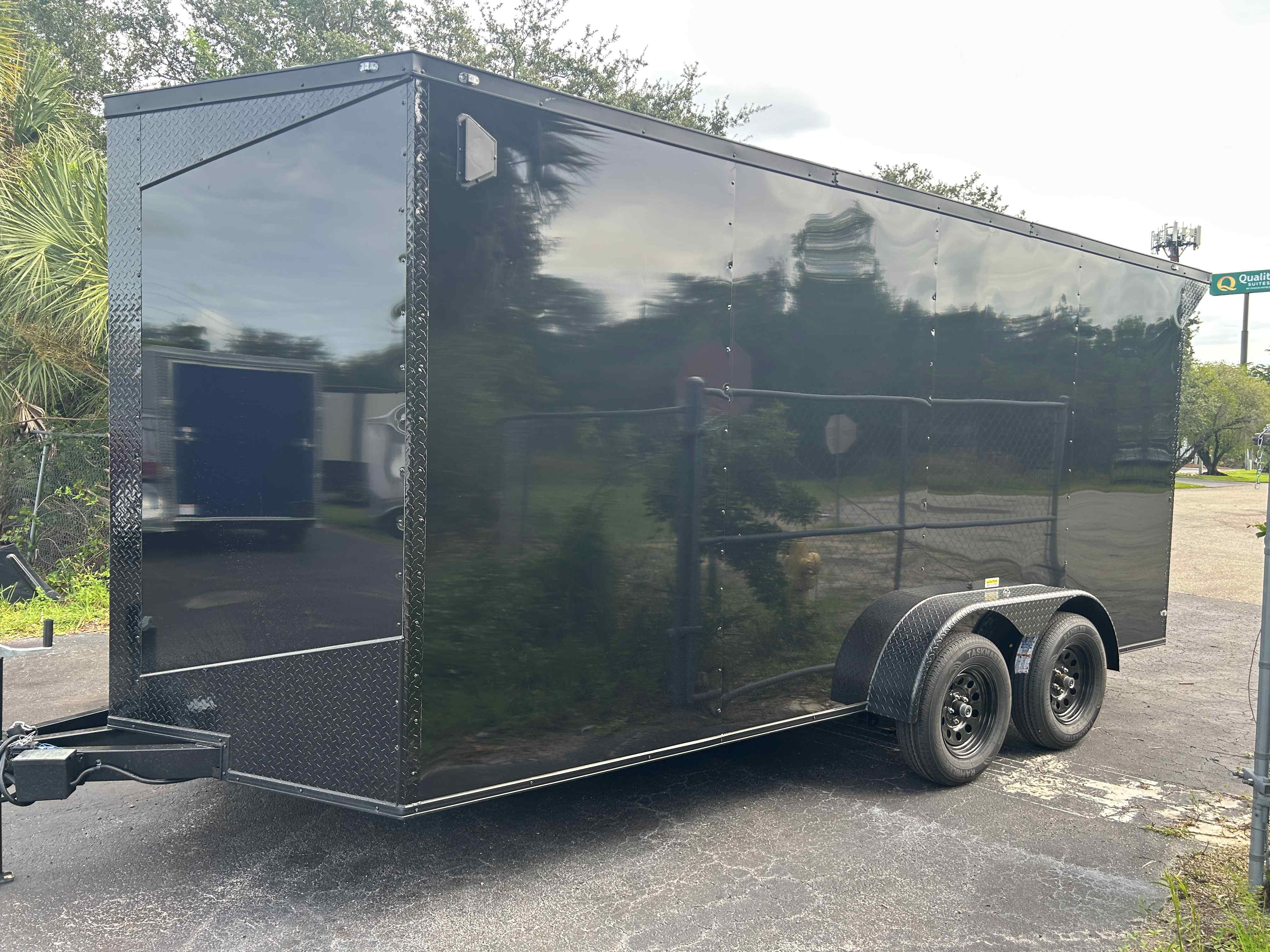 New 7×16 HAULNATION Enclosed Trailer