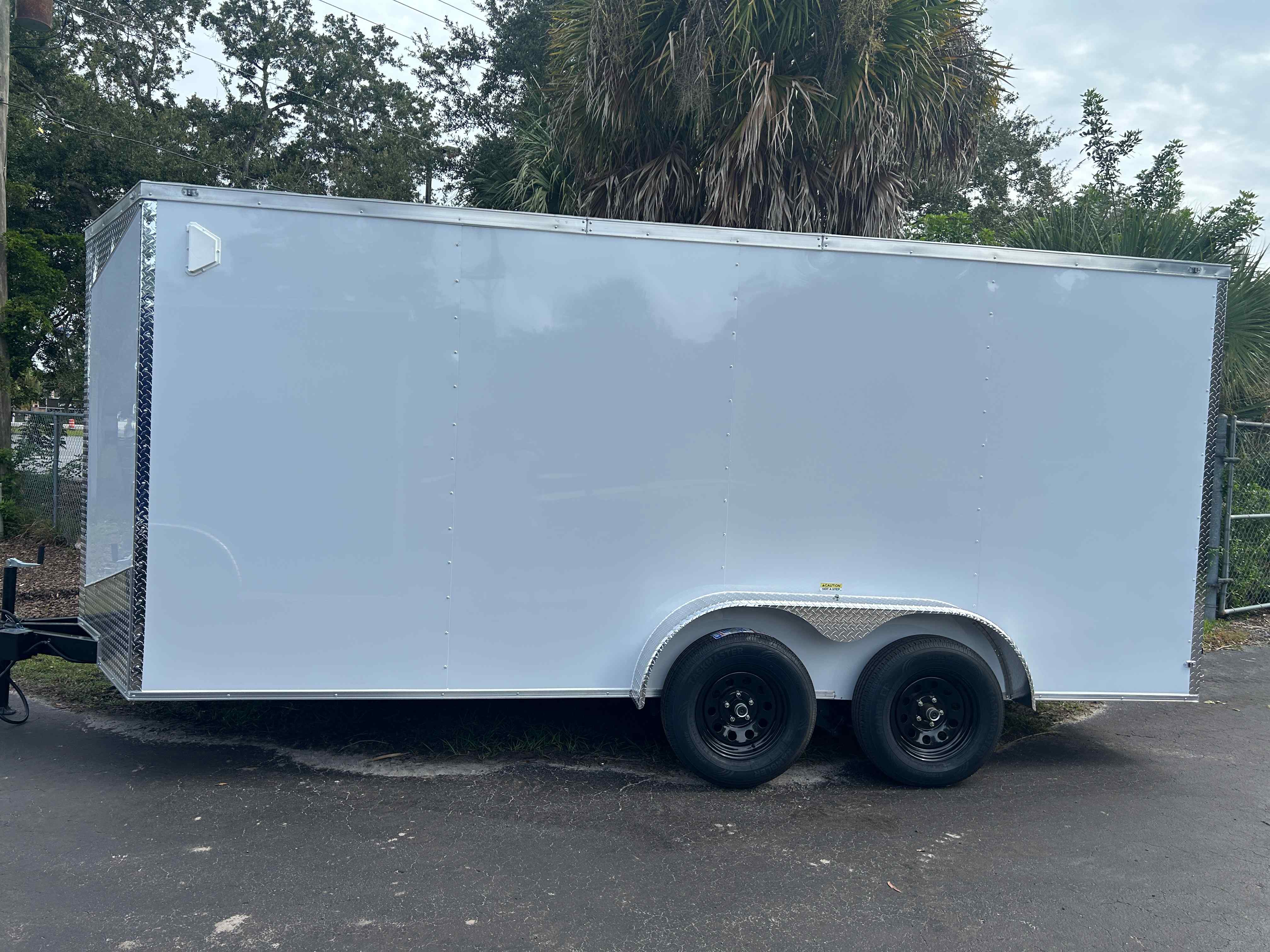 New 7×16 HAULNATION Enclosed Trailer