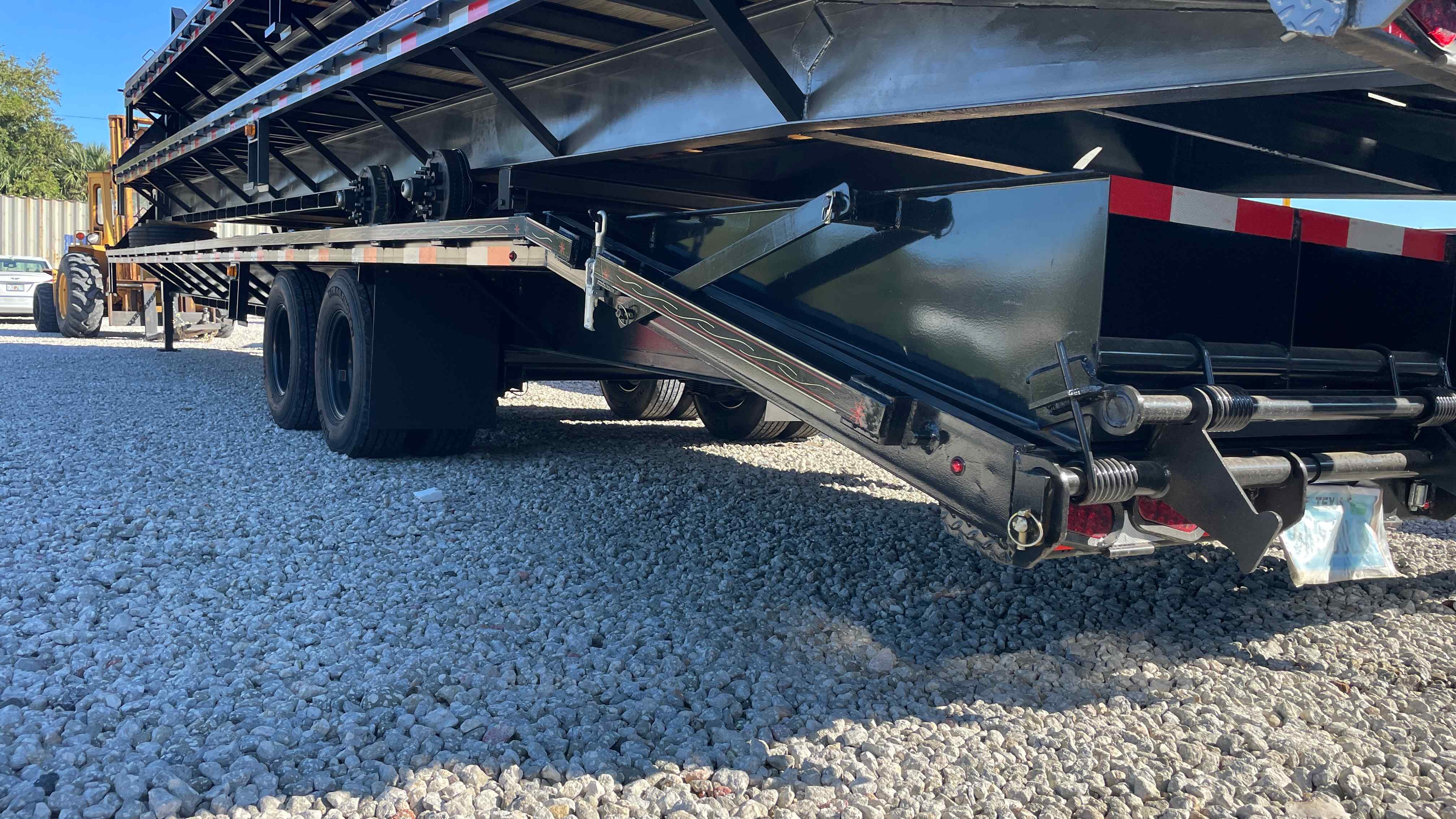New 8.5×40 TRIPLE R Flatbed Trailer