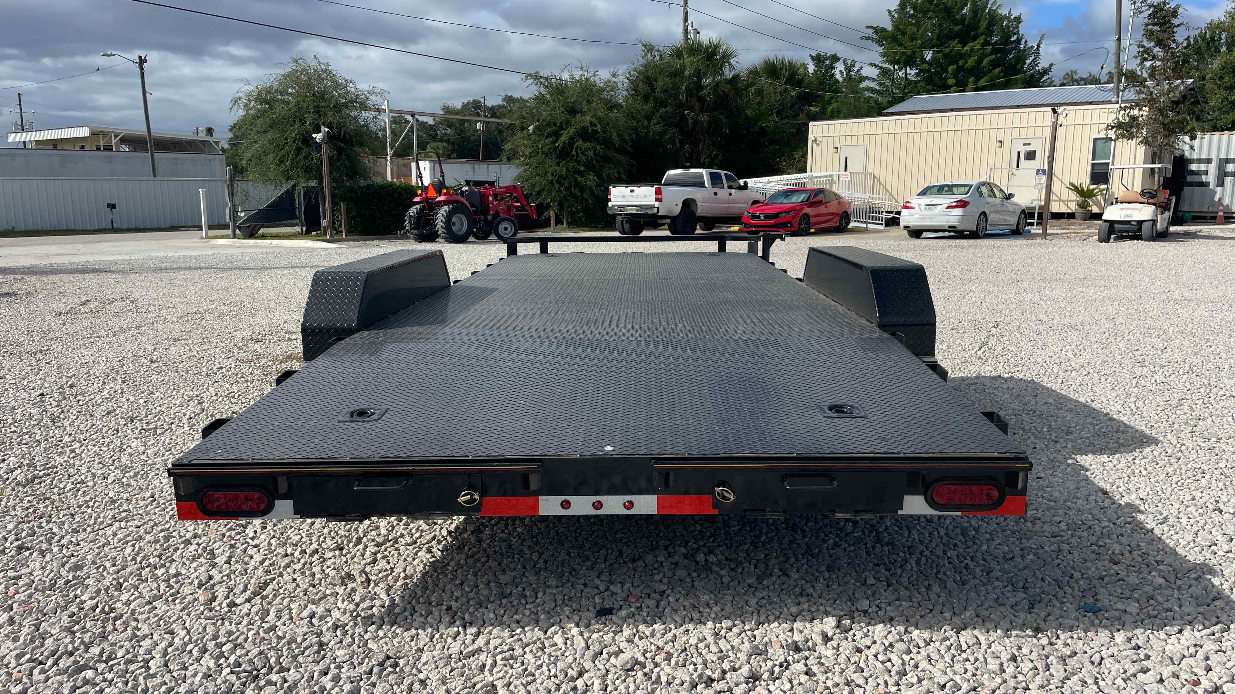 New 7×20 TRIPLE R Car Trailer